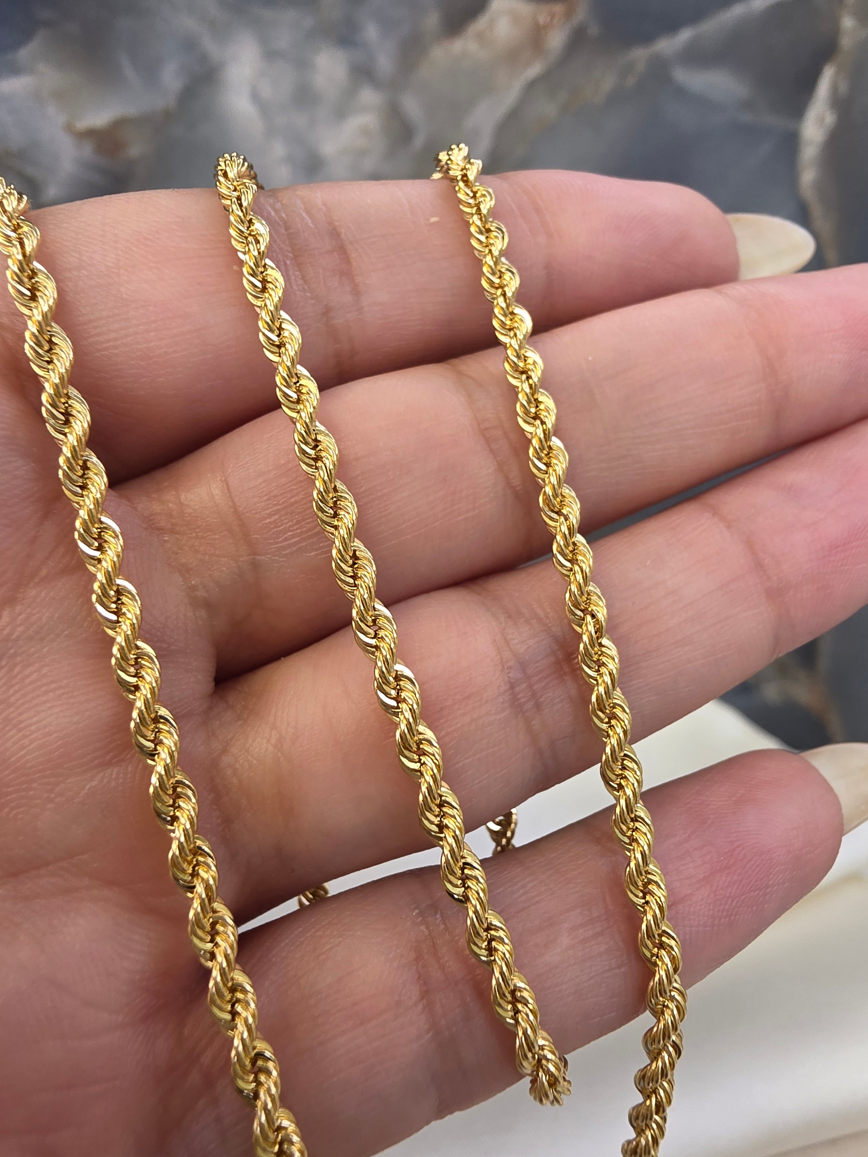 Gold Rope Chain 441