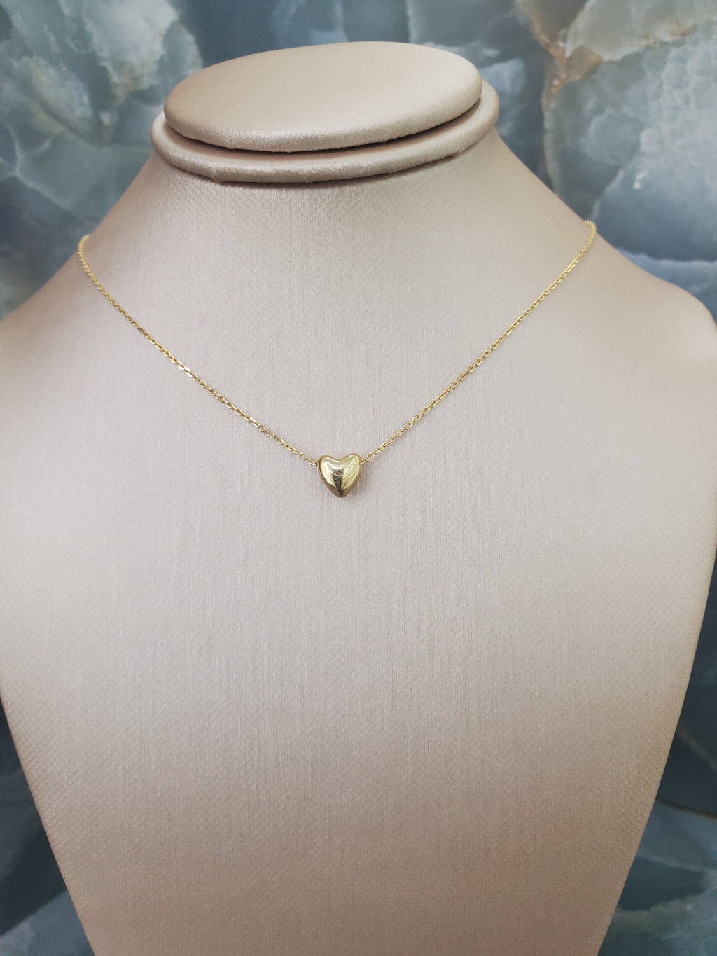 Imperial Polished Heart Necklace 132