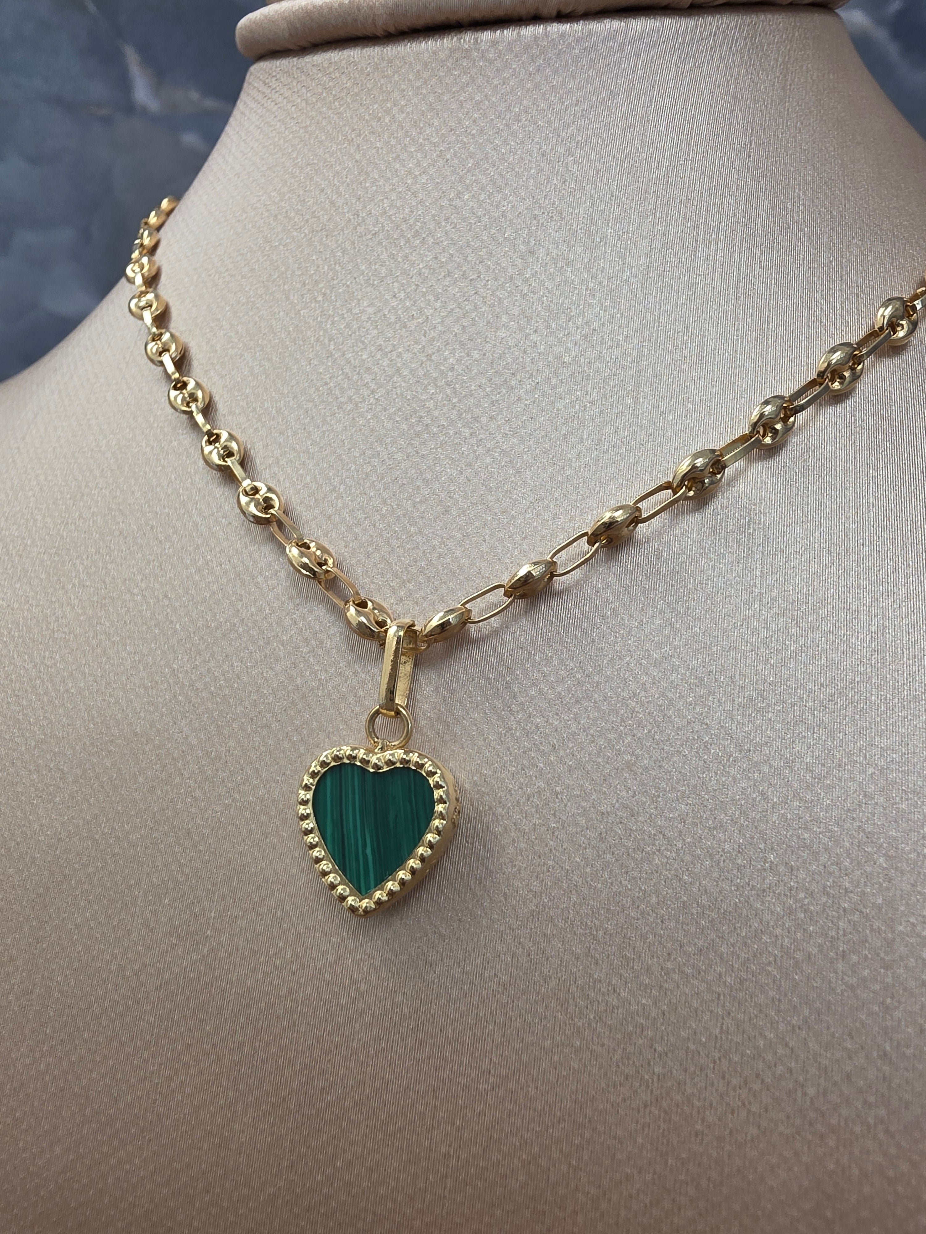Green Heart Pendant