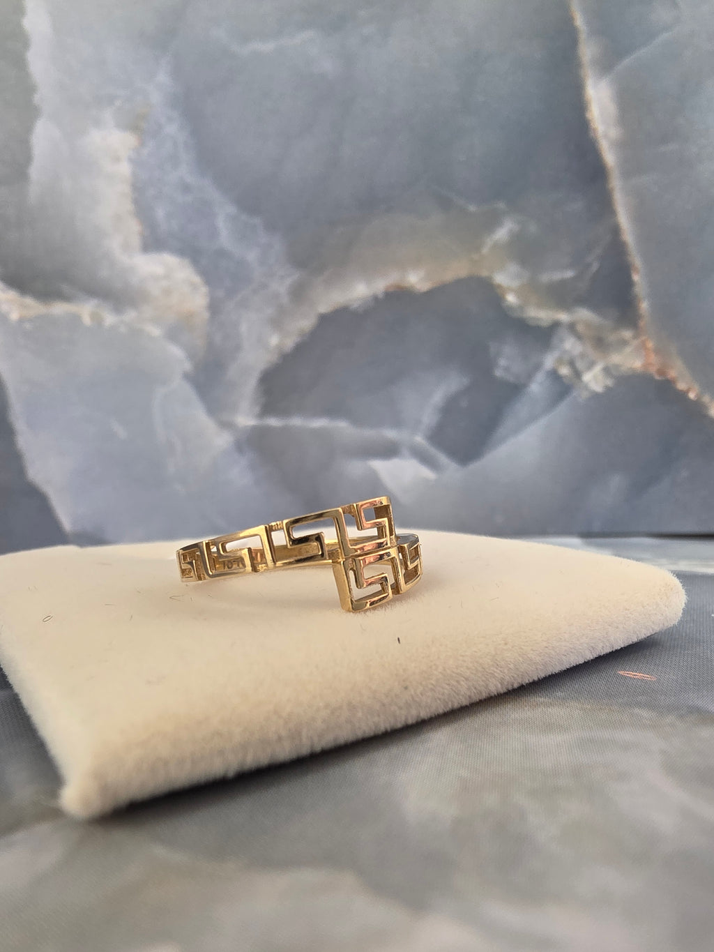 Greek Key Open Ring 227