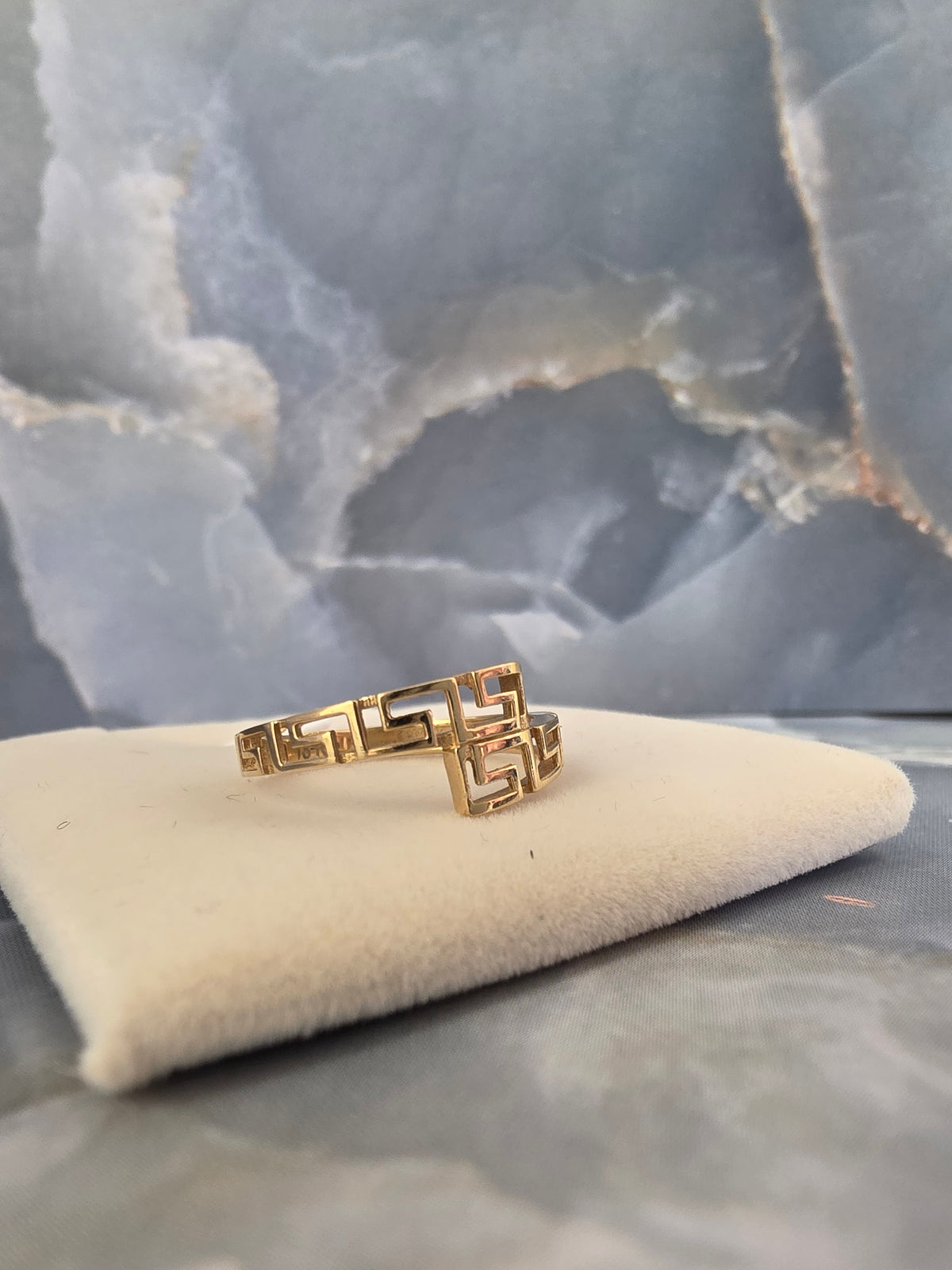 Greek Key Open Ring 227