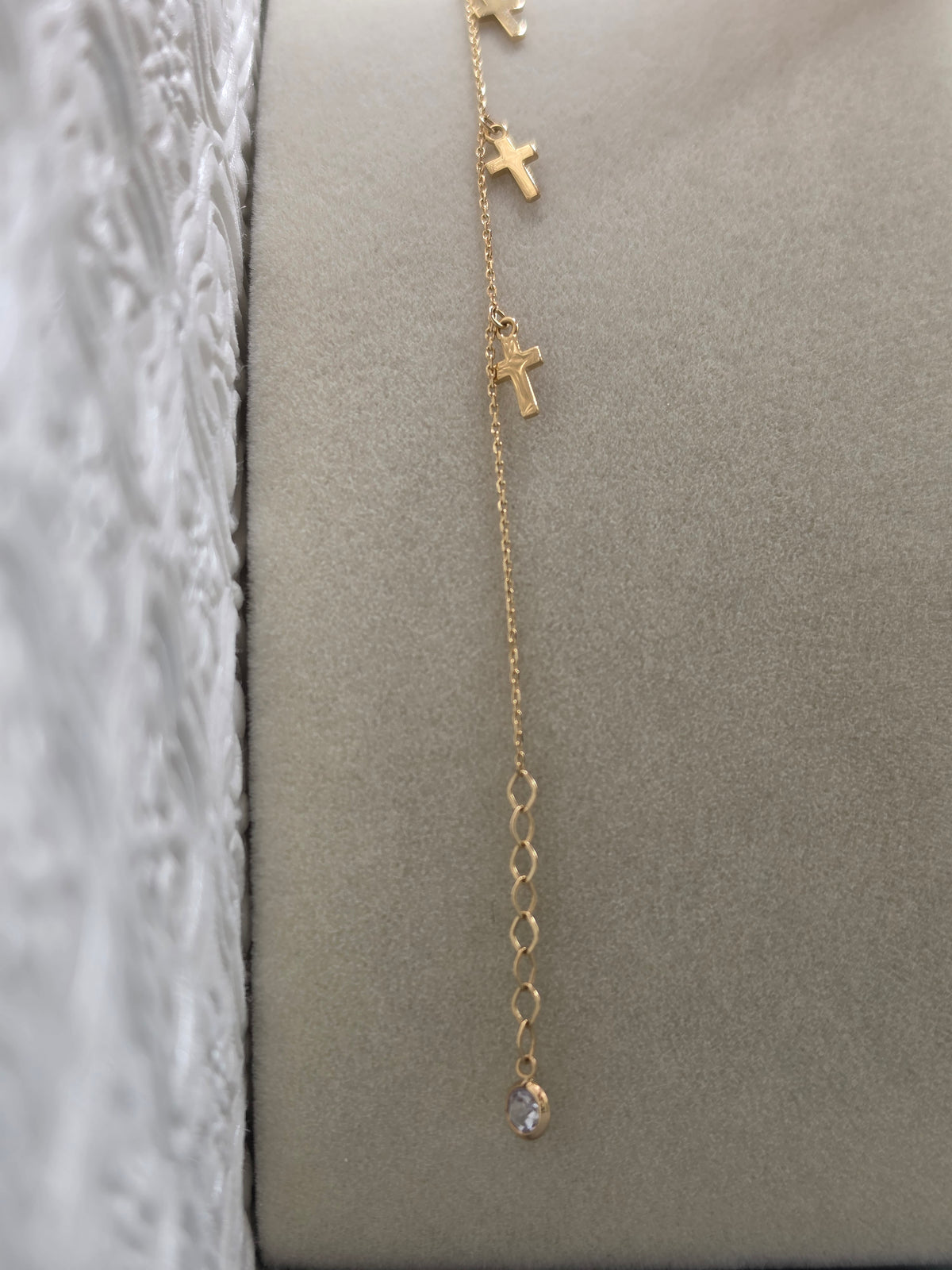 Five Cross Charm Bracelet 180