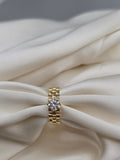Rolex Style Solitaire Ring 329