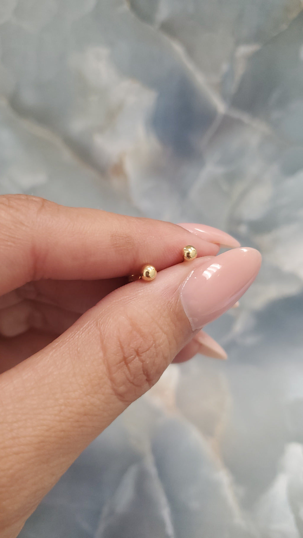 Classic Ball Stud Earrings 082