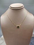 Green Stone Necklace 164