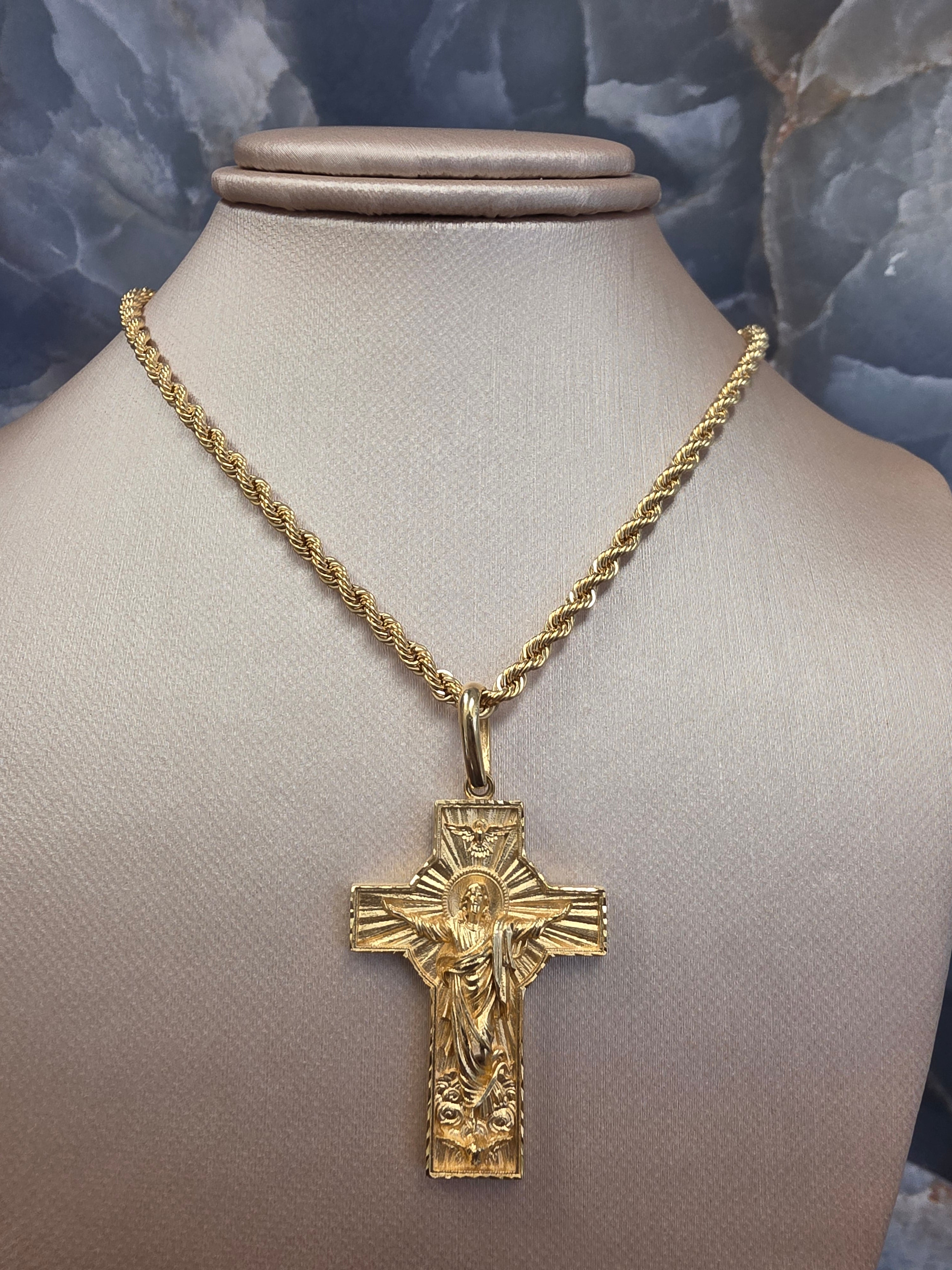 Risen Christ Cross Pendant 469