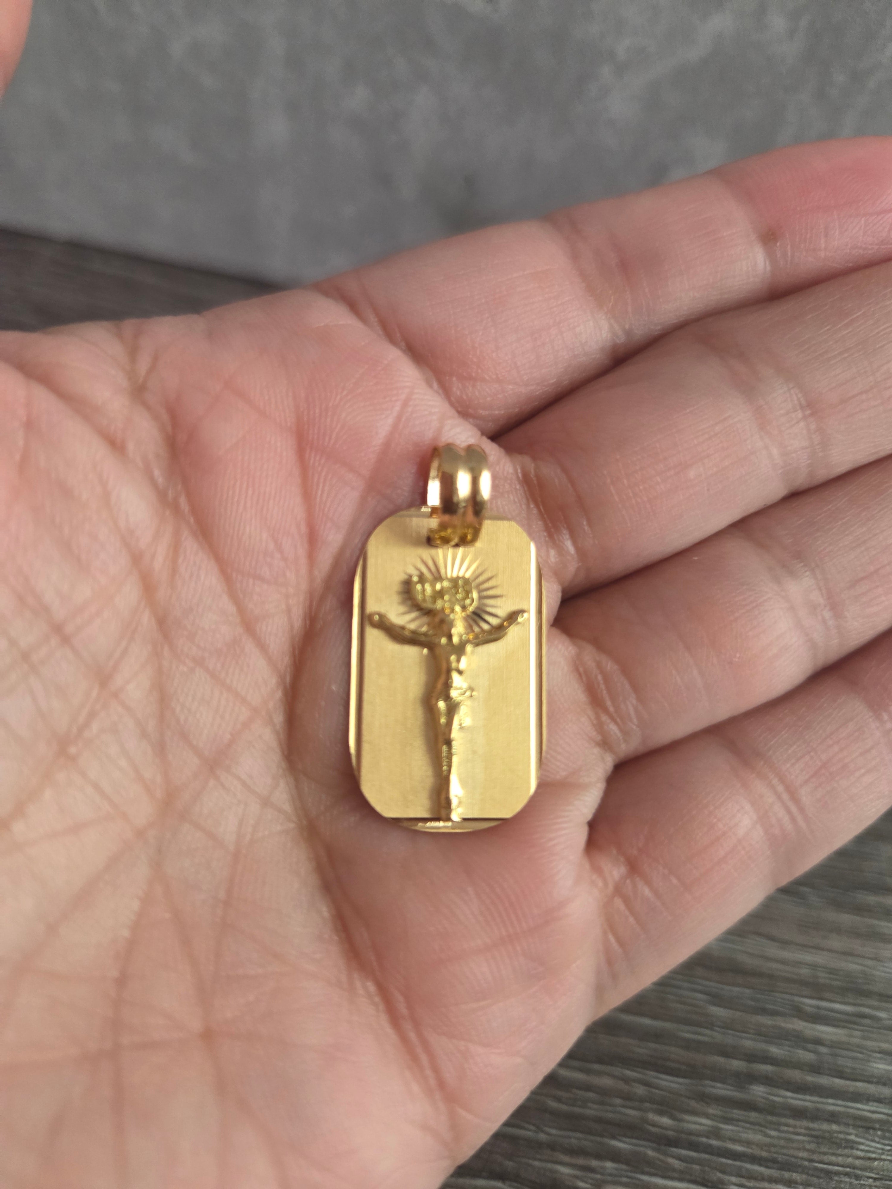 Dije Placa de Jesucristo