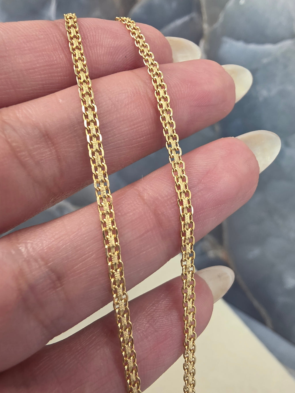 Chinese Link Anklet 256