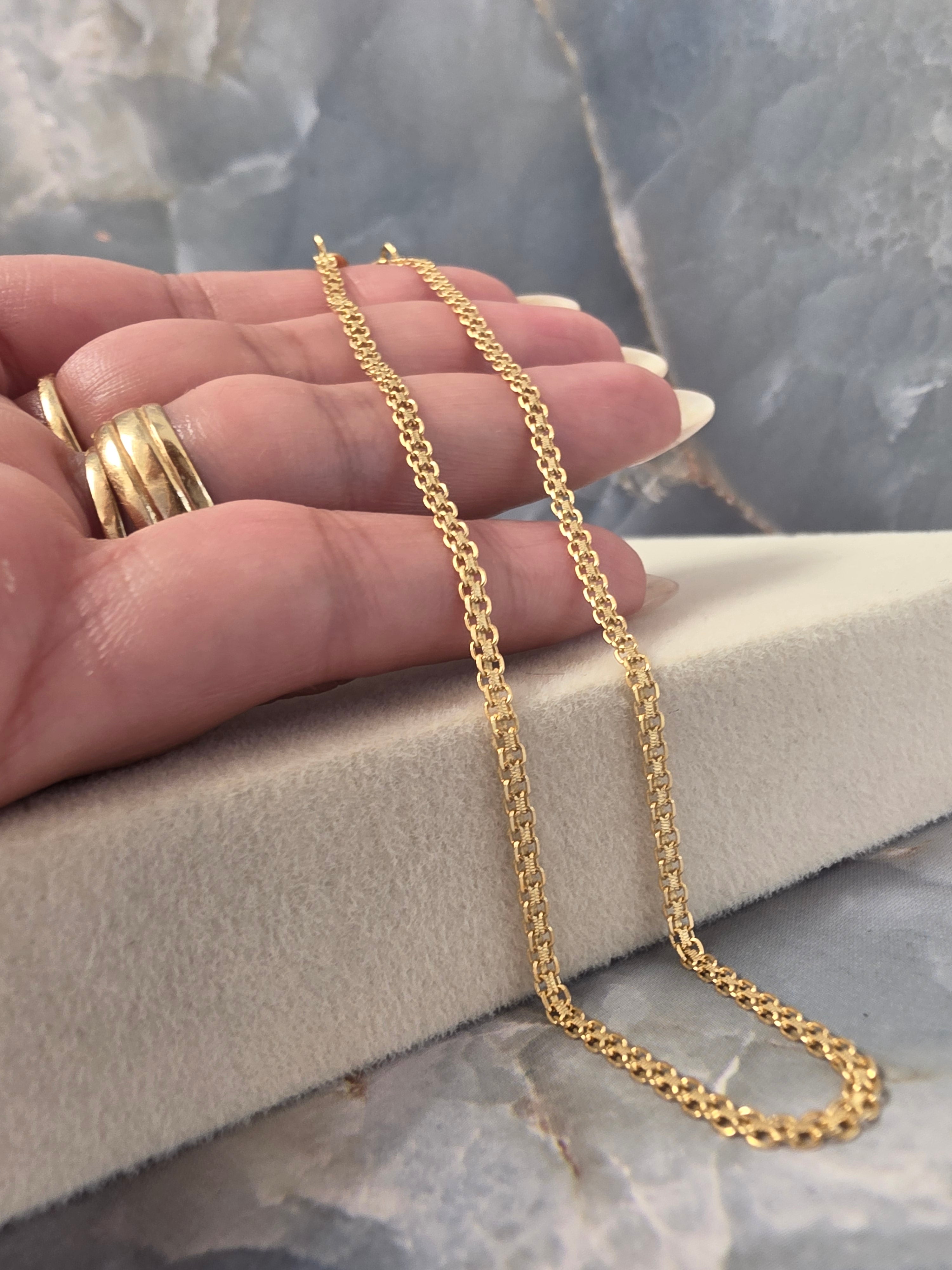 Chinese Link Anklet 256
