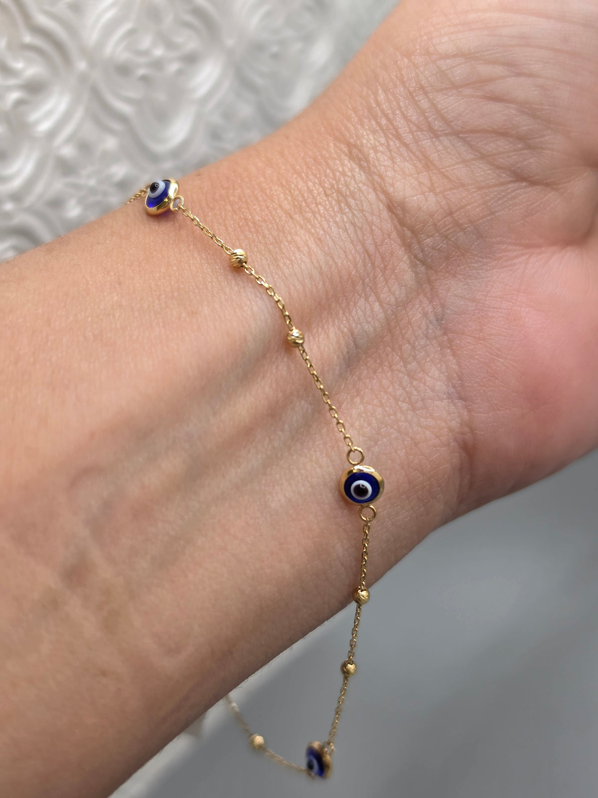 Dark Blue Evil Eye Bracelet 121