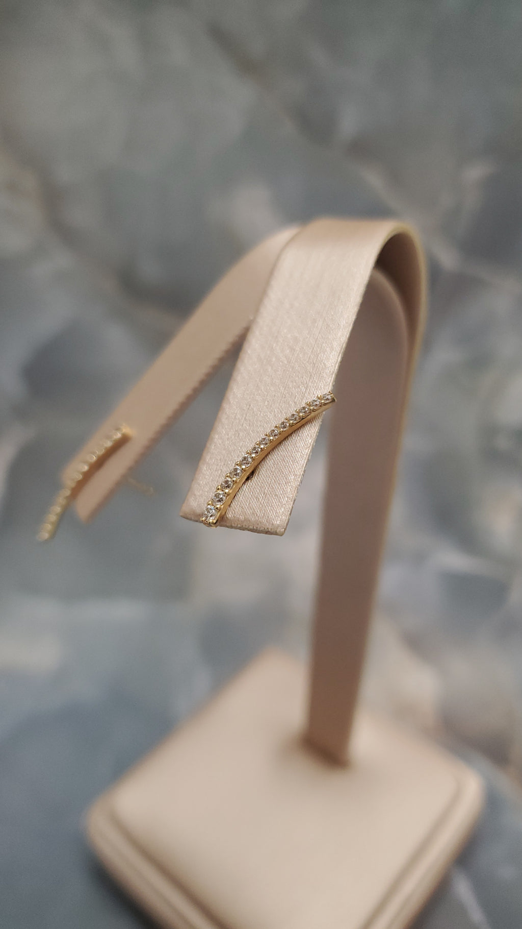 Curved Zirconia Ear Climbers 130