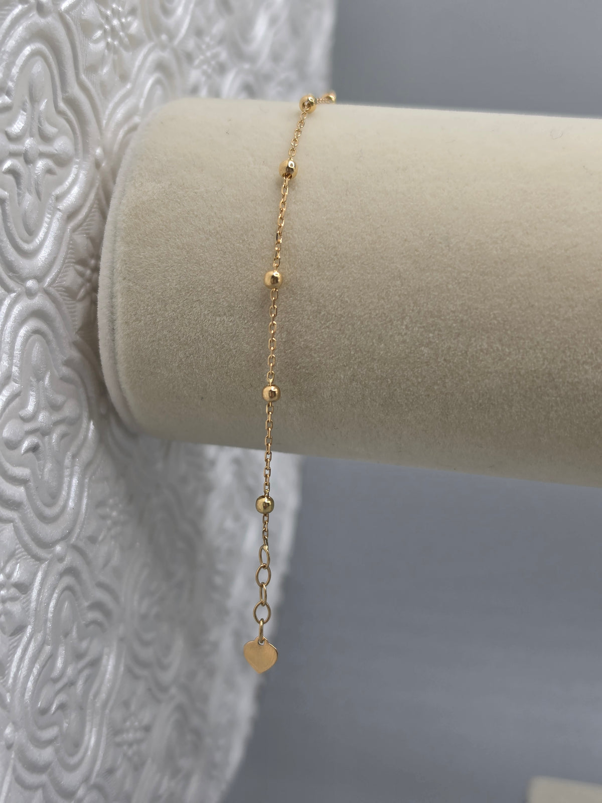 Gold Adjustable Girls’ Beaded Bracelet 113