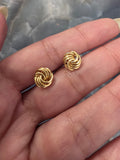 Knot Stud Earrings 097