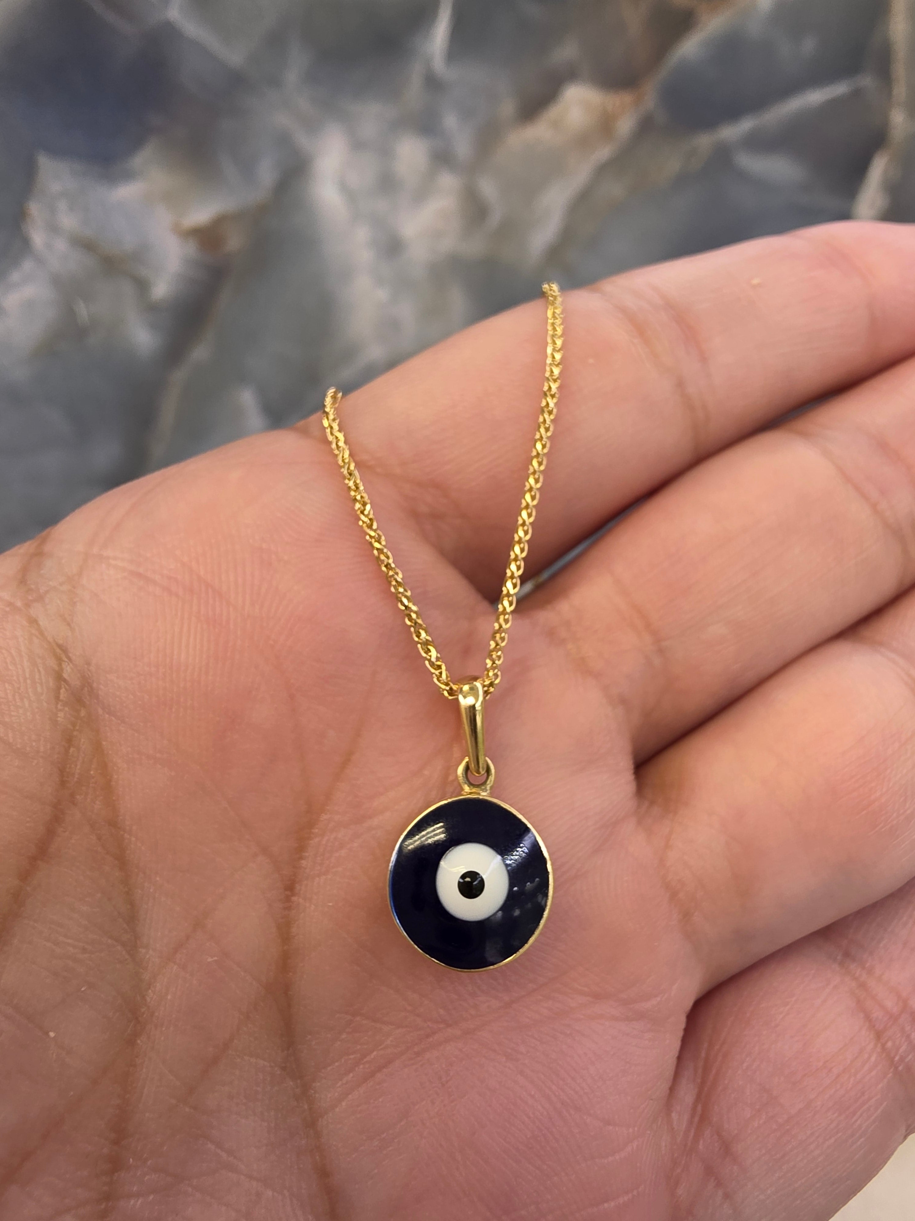 Blue Evil Eye Pendant 133