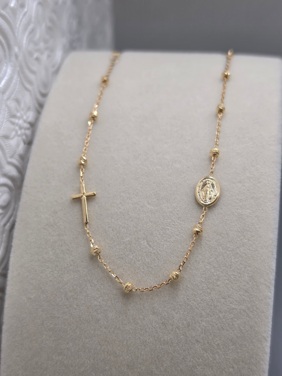 Miraculous Medal Rosary Bracelet 180