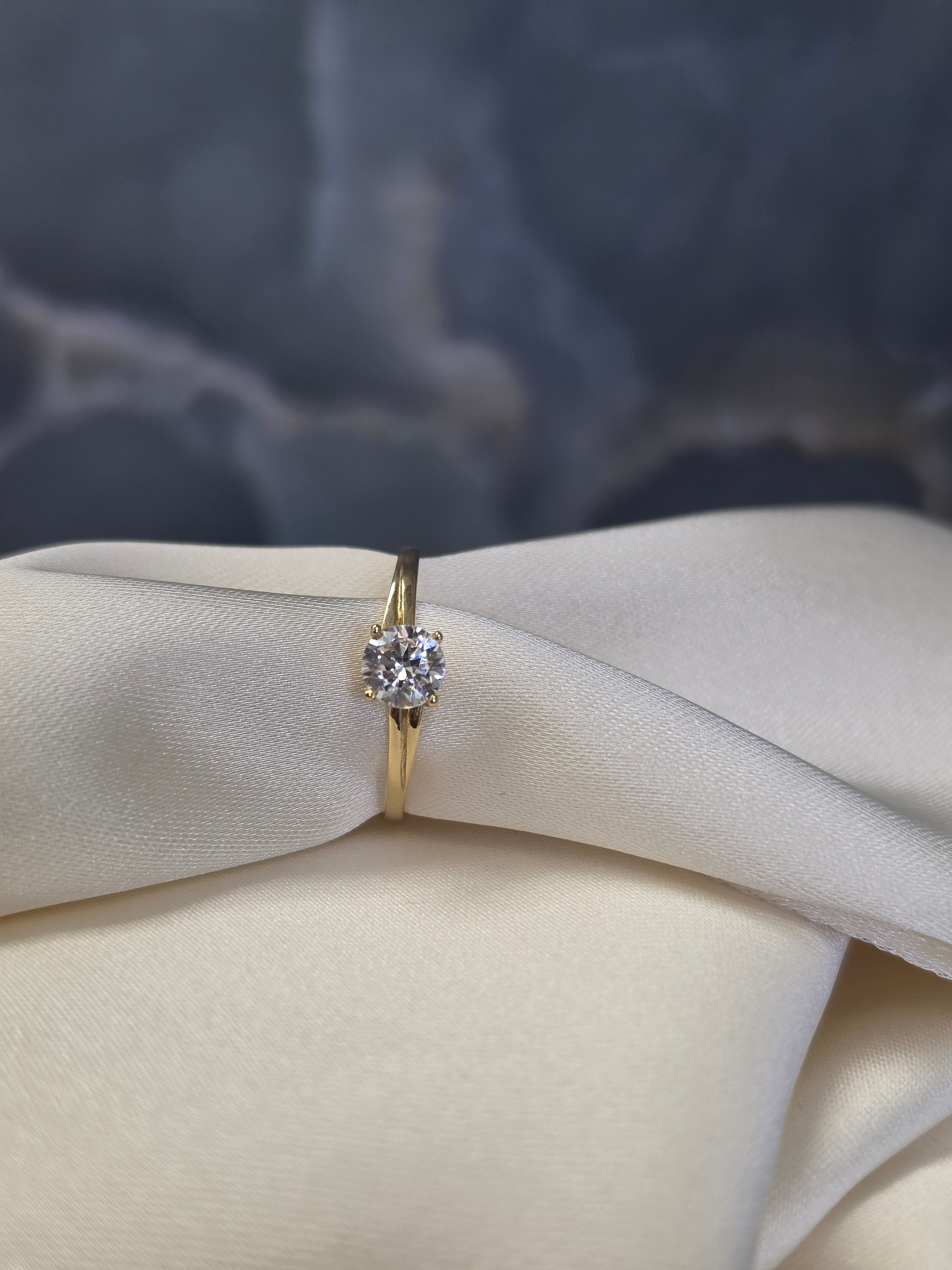 Classic Solitaire Ring 141