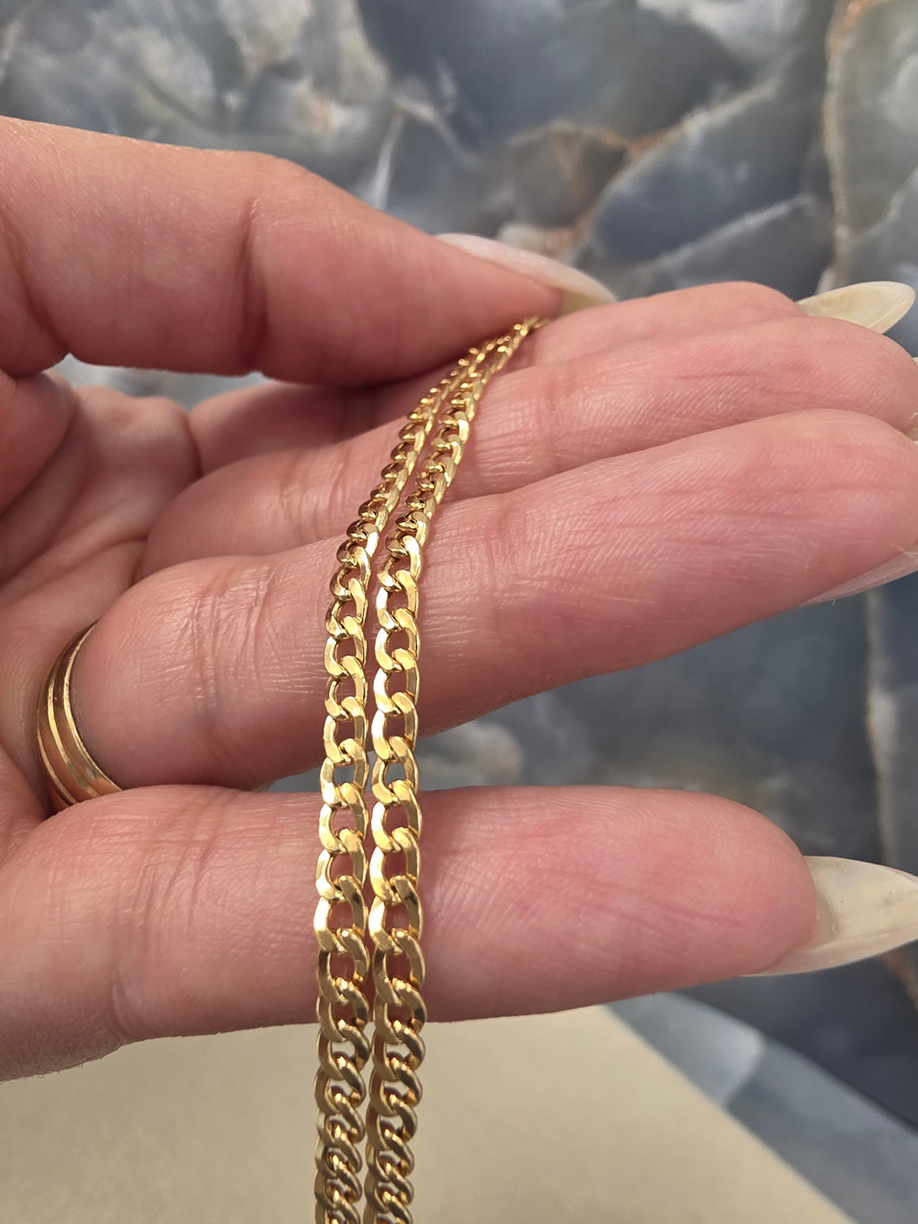 Cuban Link Anklet 237