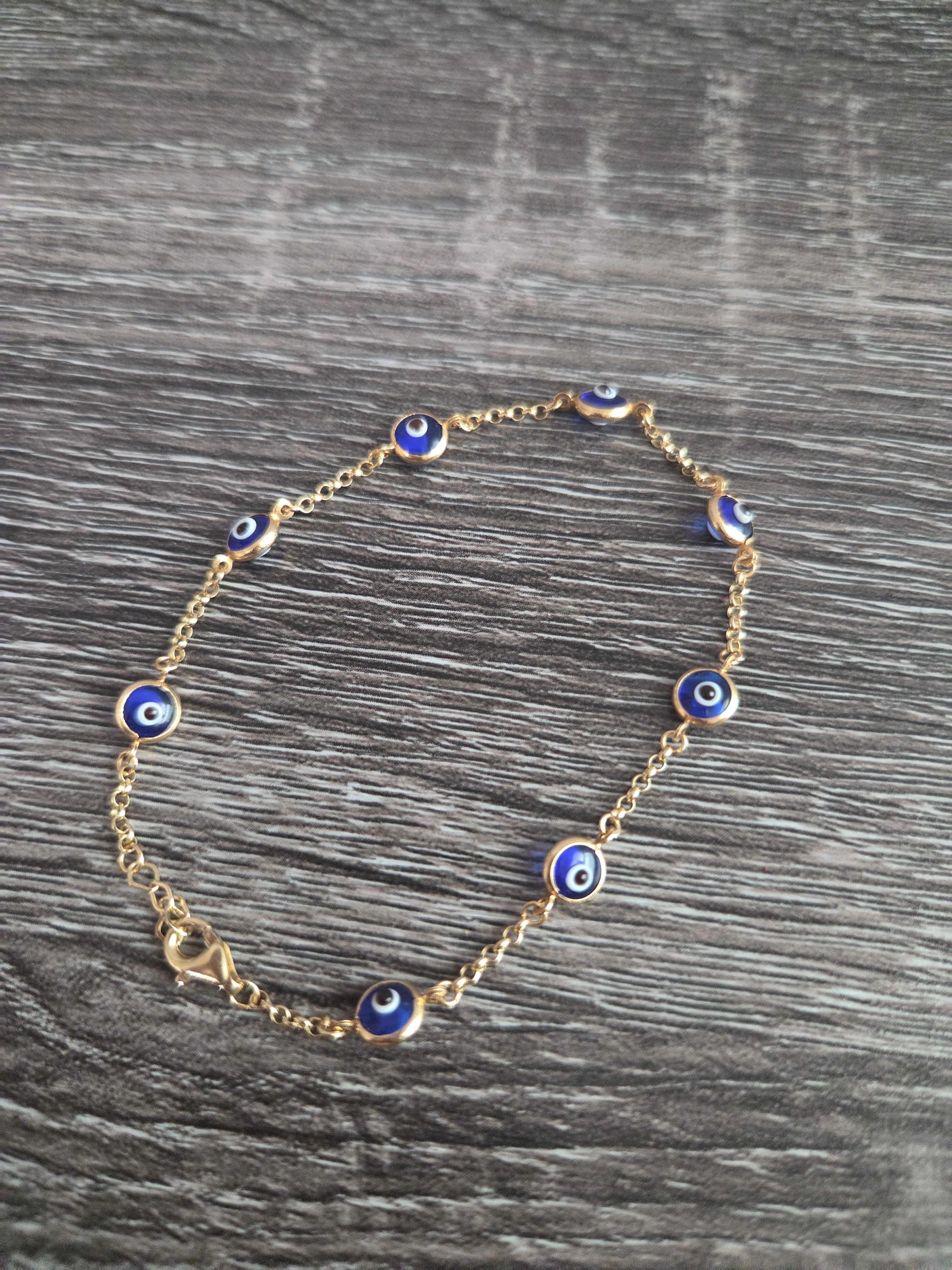 Pulsera Ojito Turco Azul
