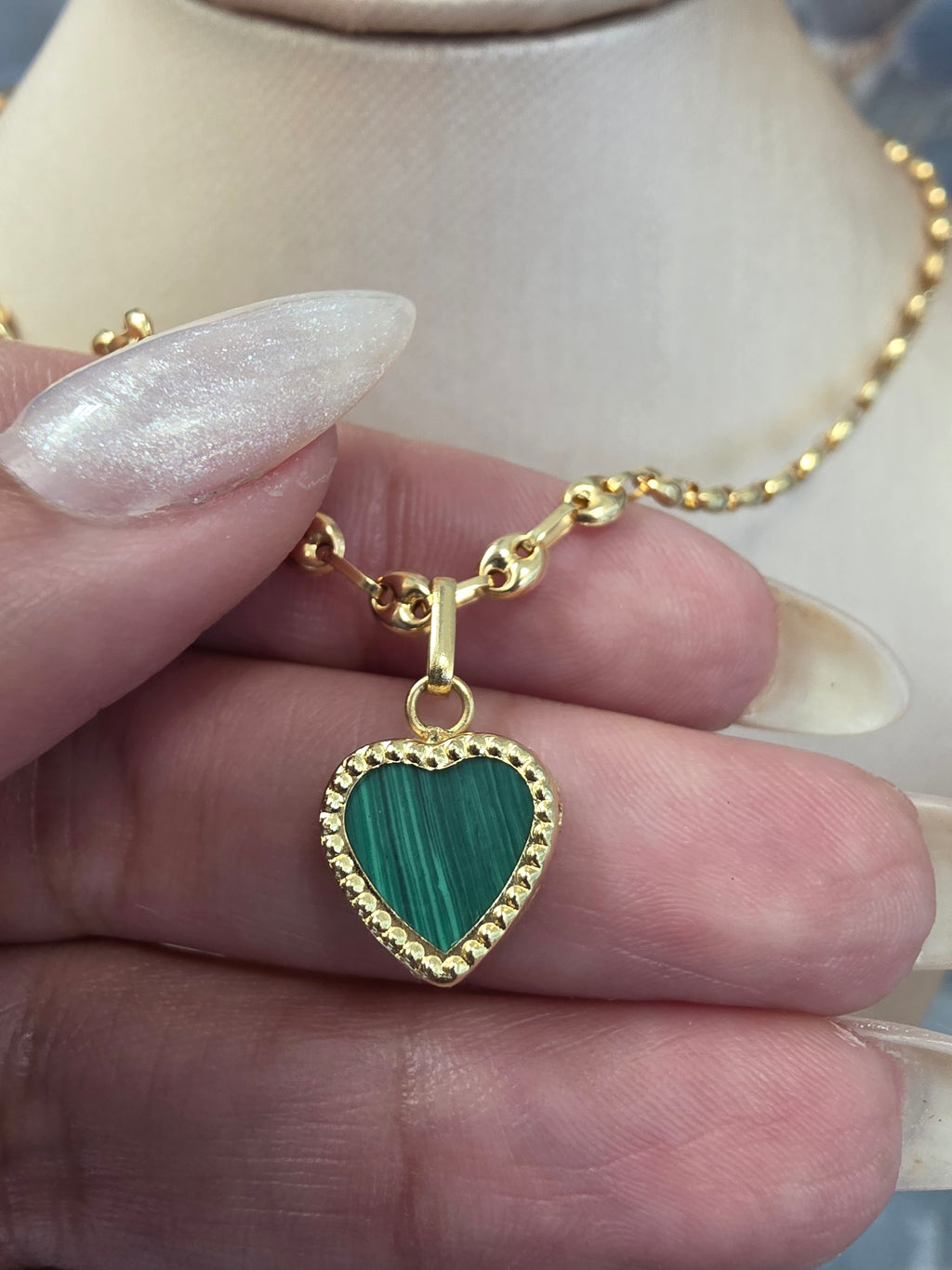 Green Heart Pendant