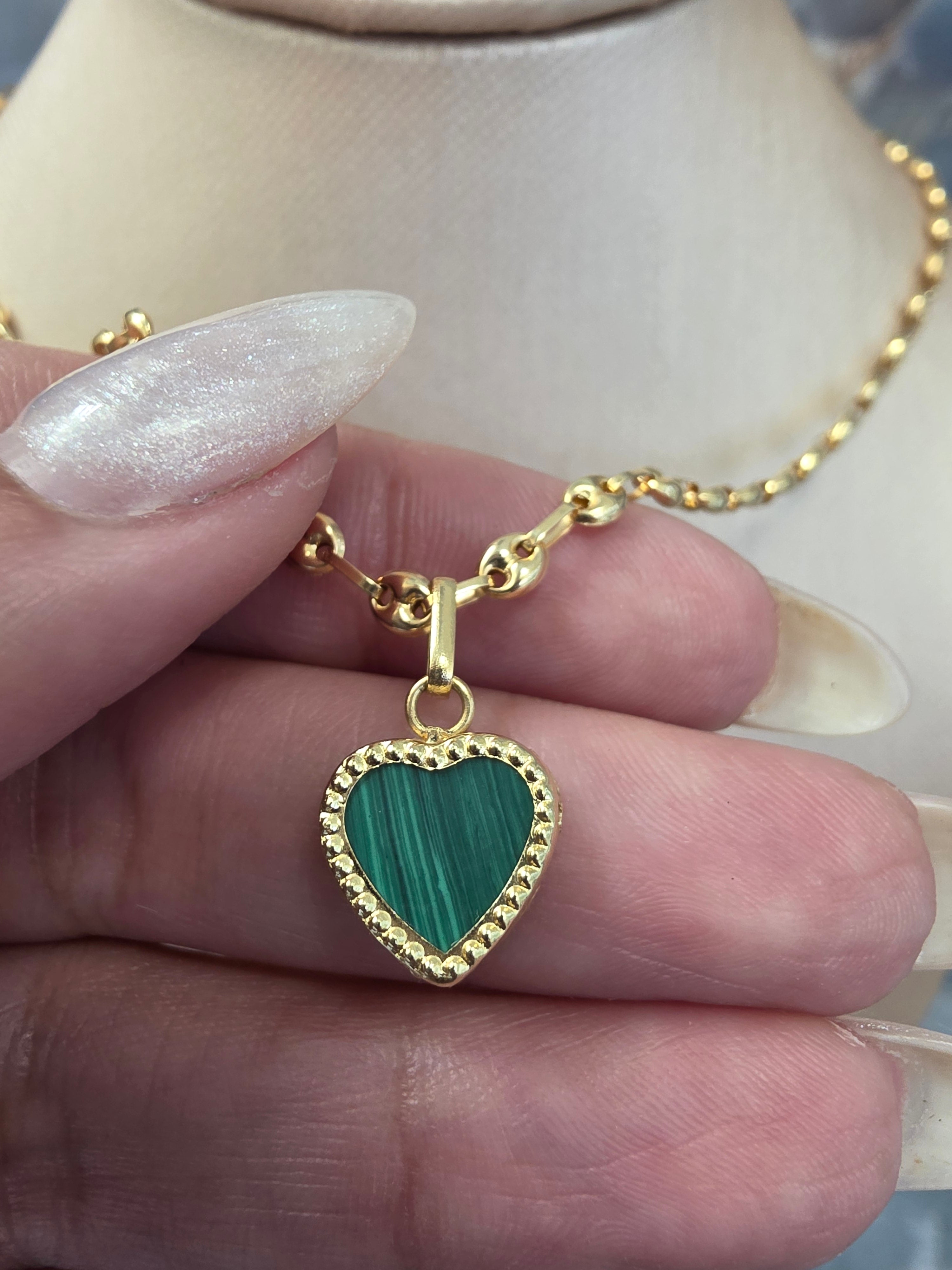 Green Heart Pendant