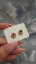 Love Knot Stud Earrings 086