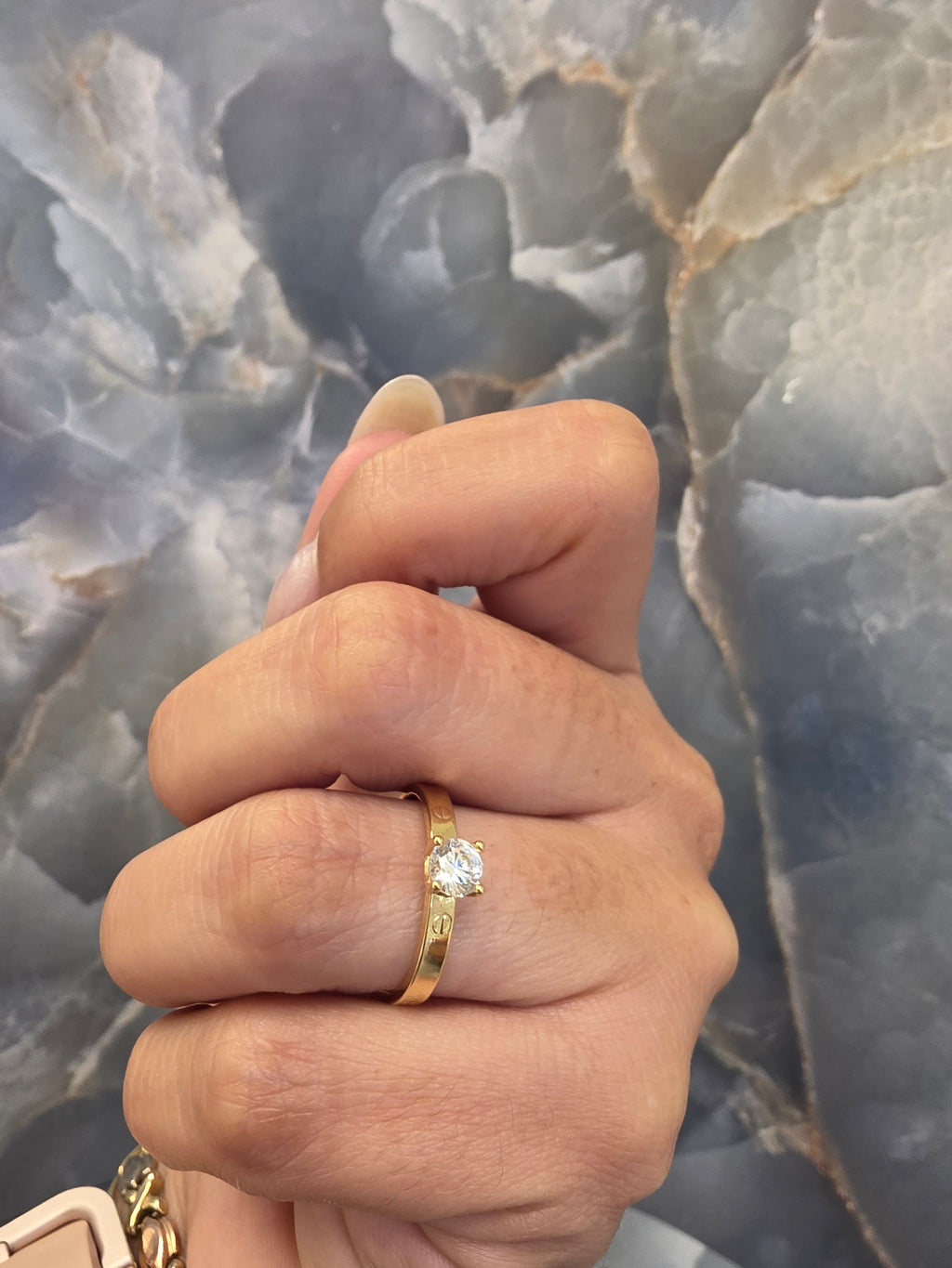Classic Round Solitaire Ring 103