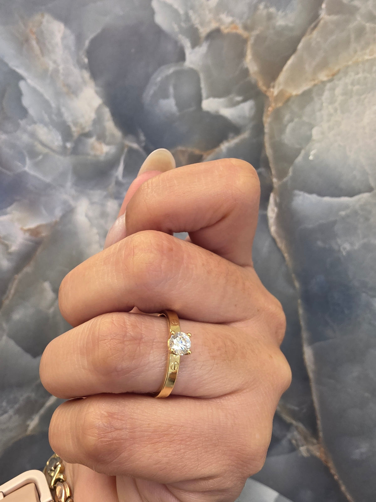 Classic Round Solitaire Ring 103