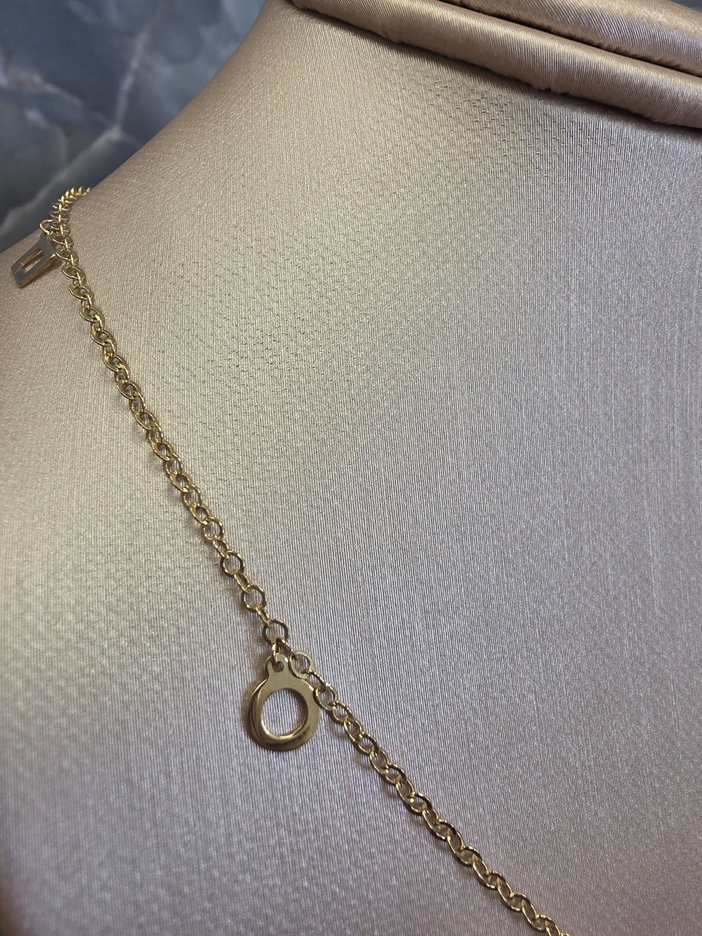 Gold Geometric Rolo Chain 266
