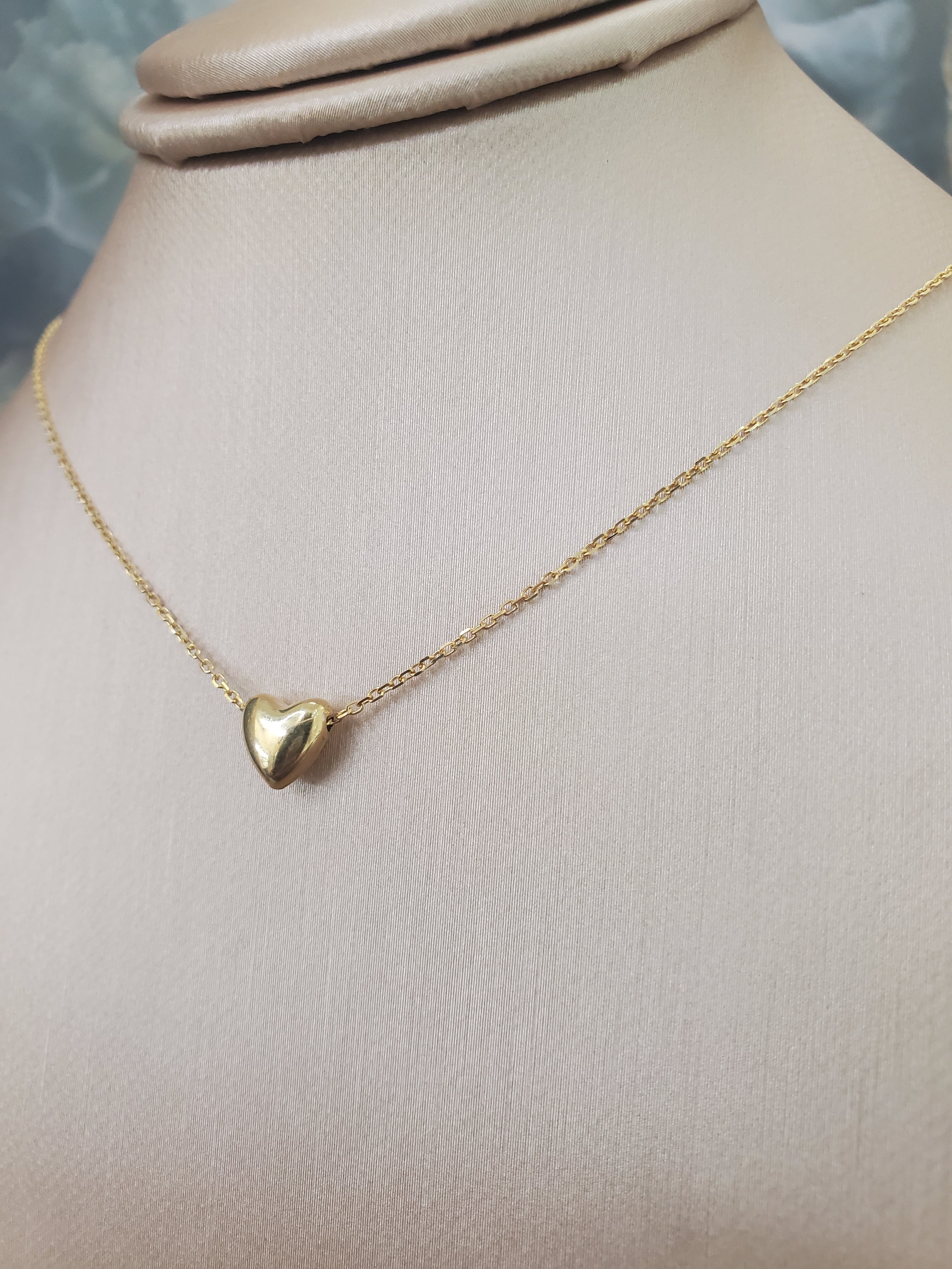 Imperial Polished Heart Necklace 132