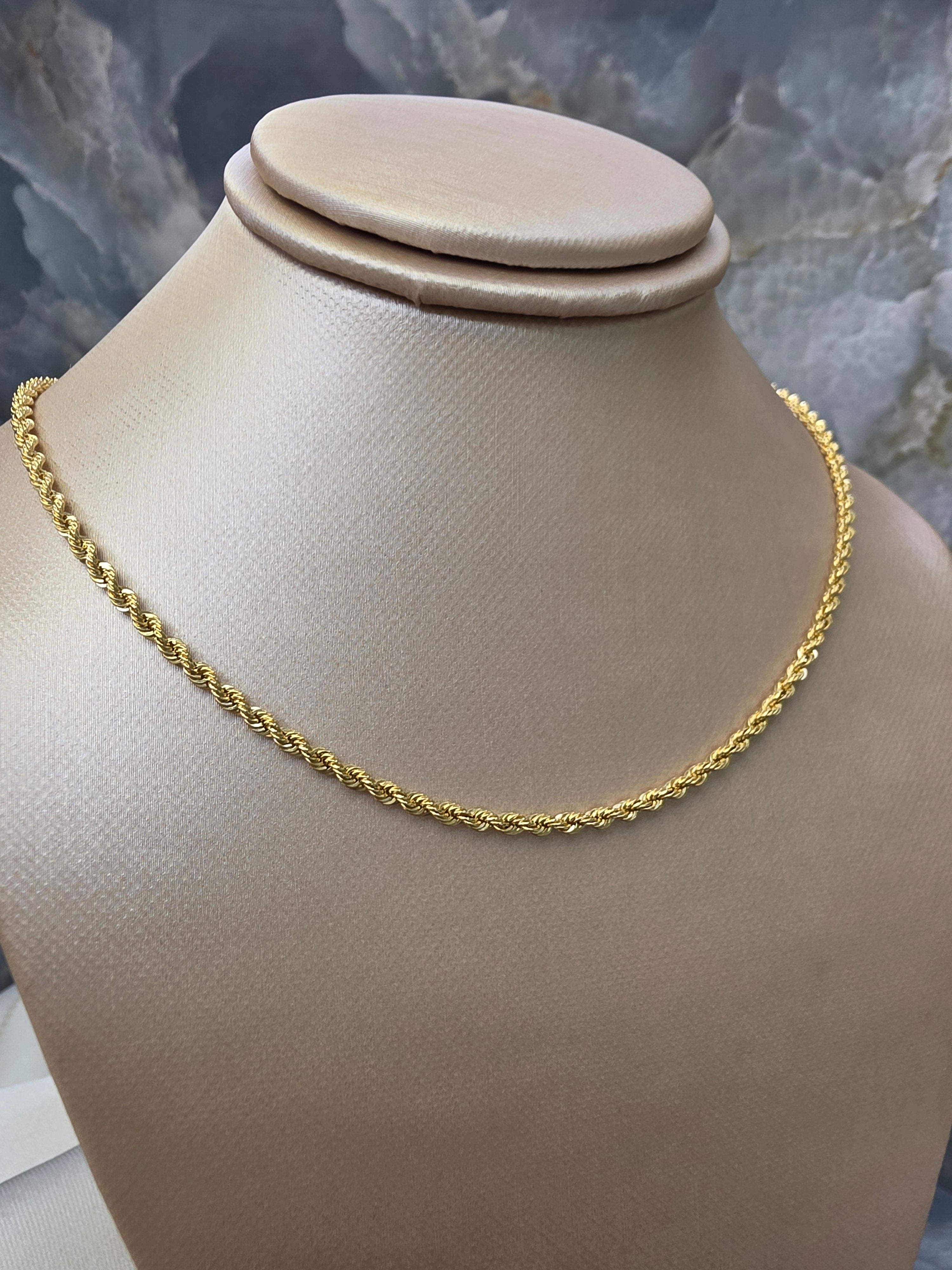 Gold Rope Chain 306