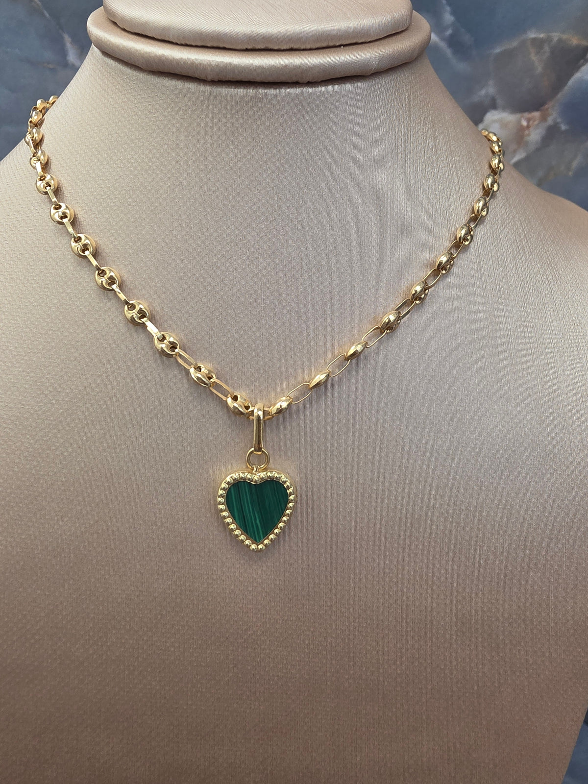 Green Heart Pendant