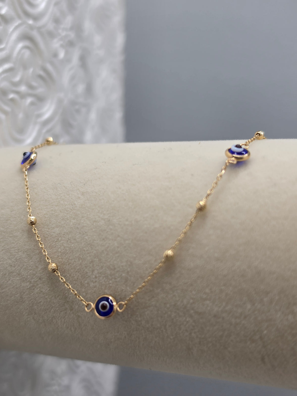 Dark Blue Evil Eye Bracelet 121