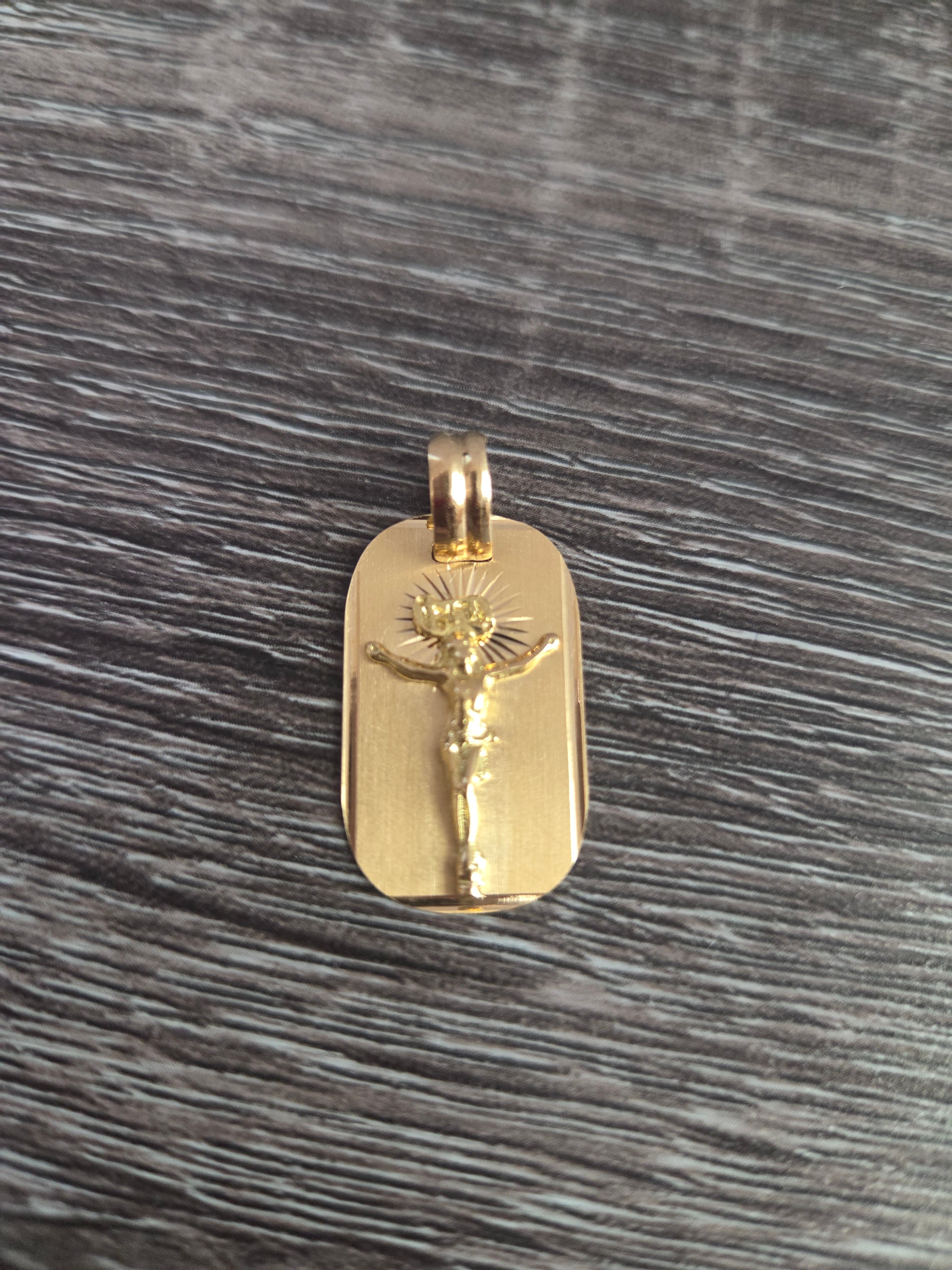 Dije Placa de Jesucristo