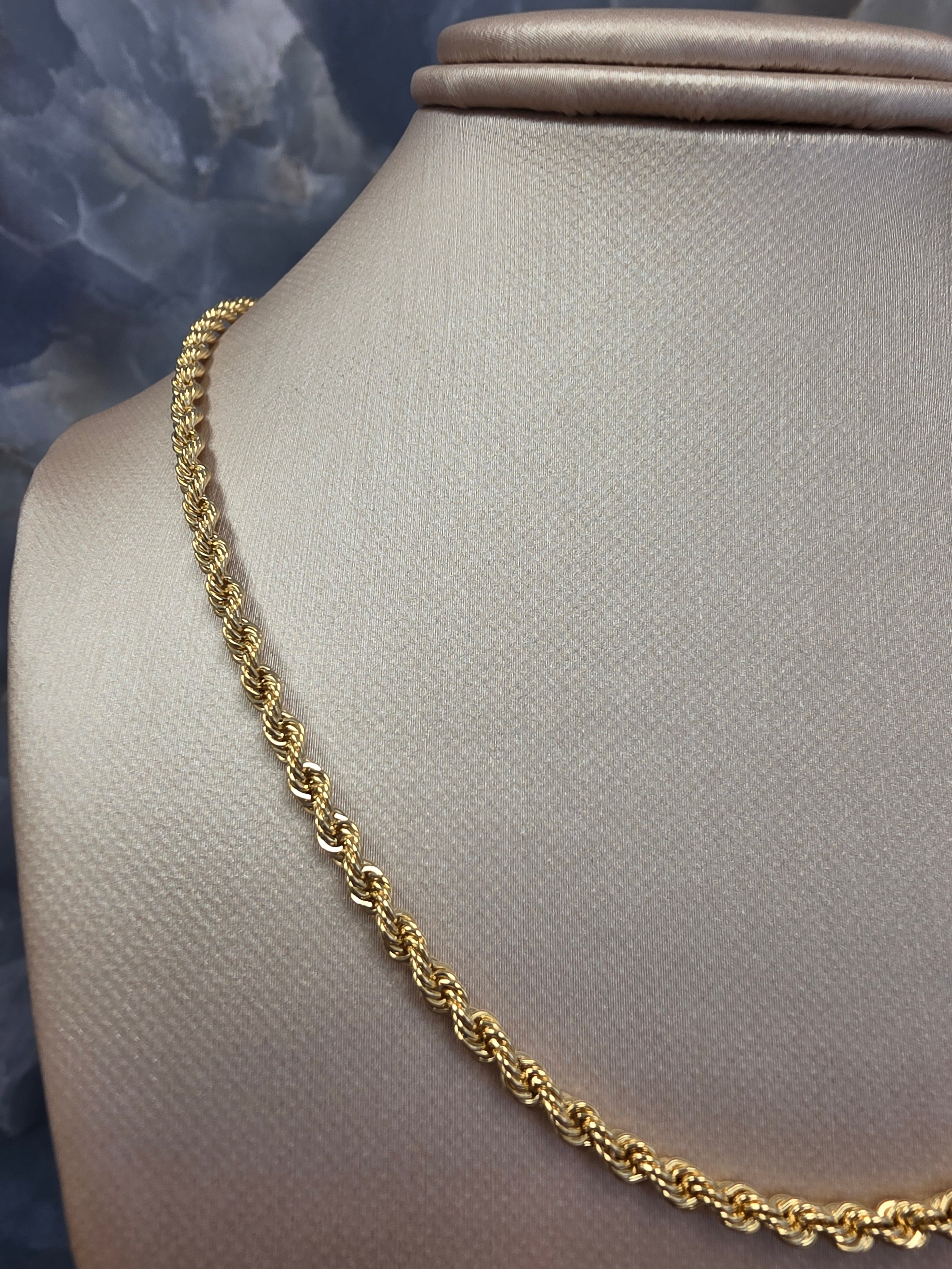 Gold Rope Chain 645