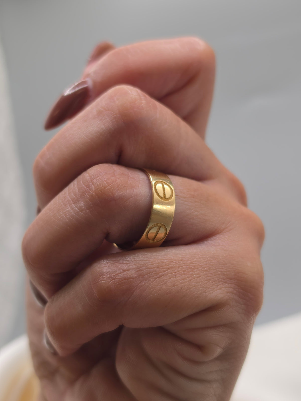 Love Screw Band Ring 275