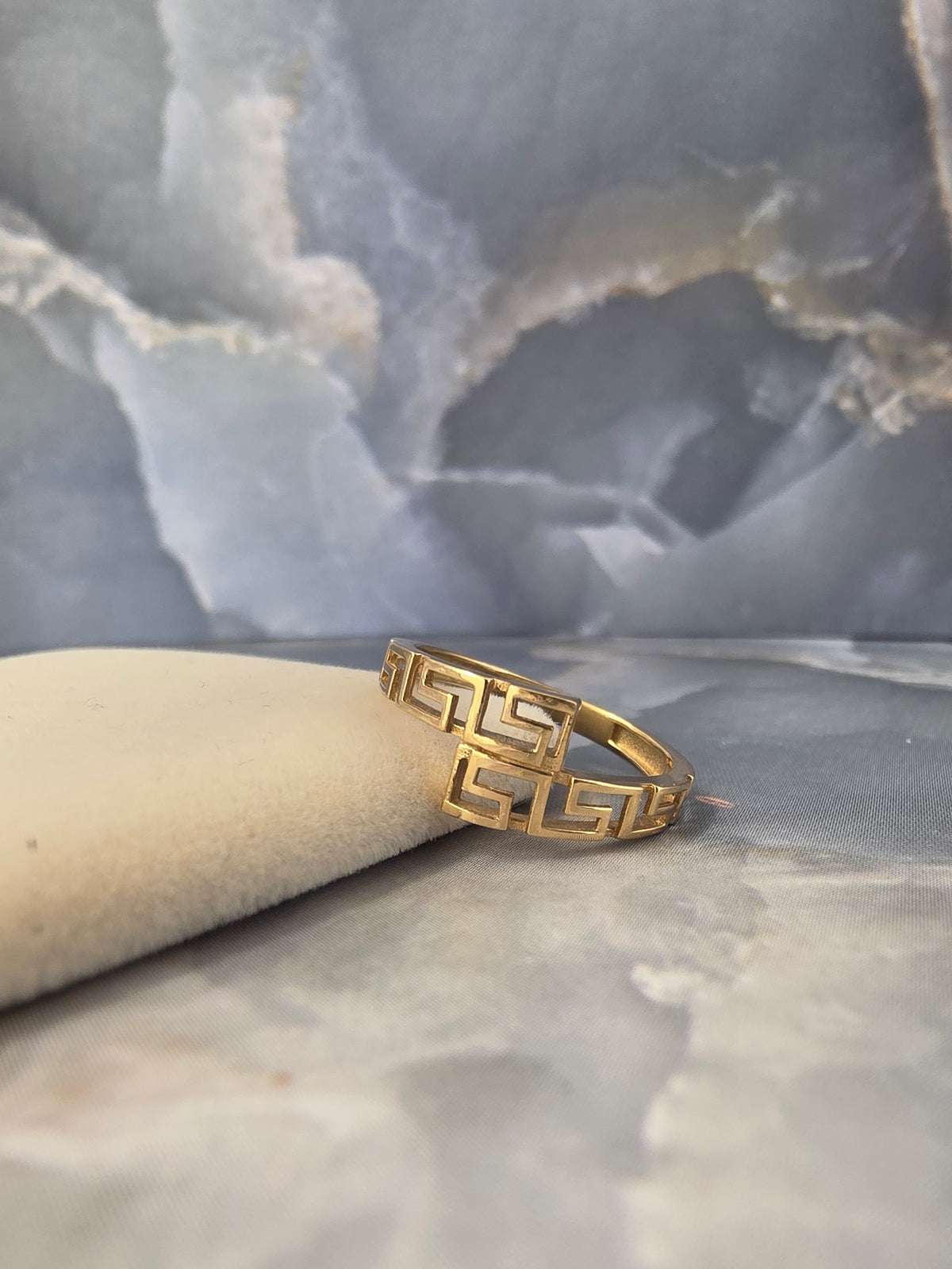 Greek Key Open Ring 227