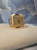 Crown Signet Ring 376