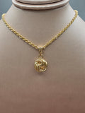 Intertwined Knot Pendant 086