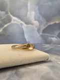 Nail Ring with White Stones 227