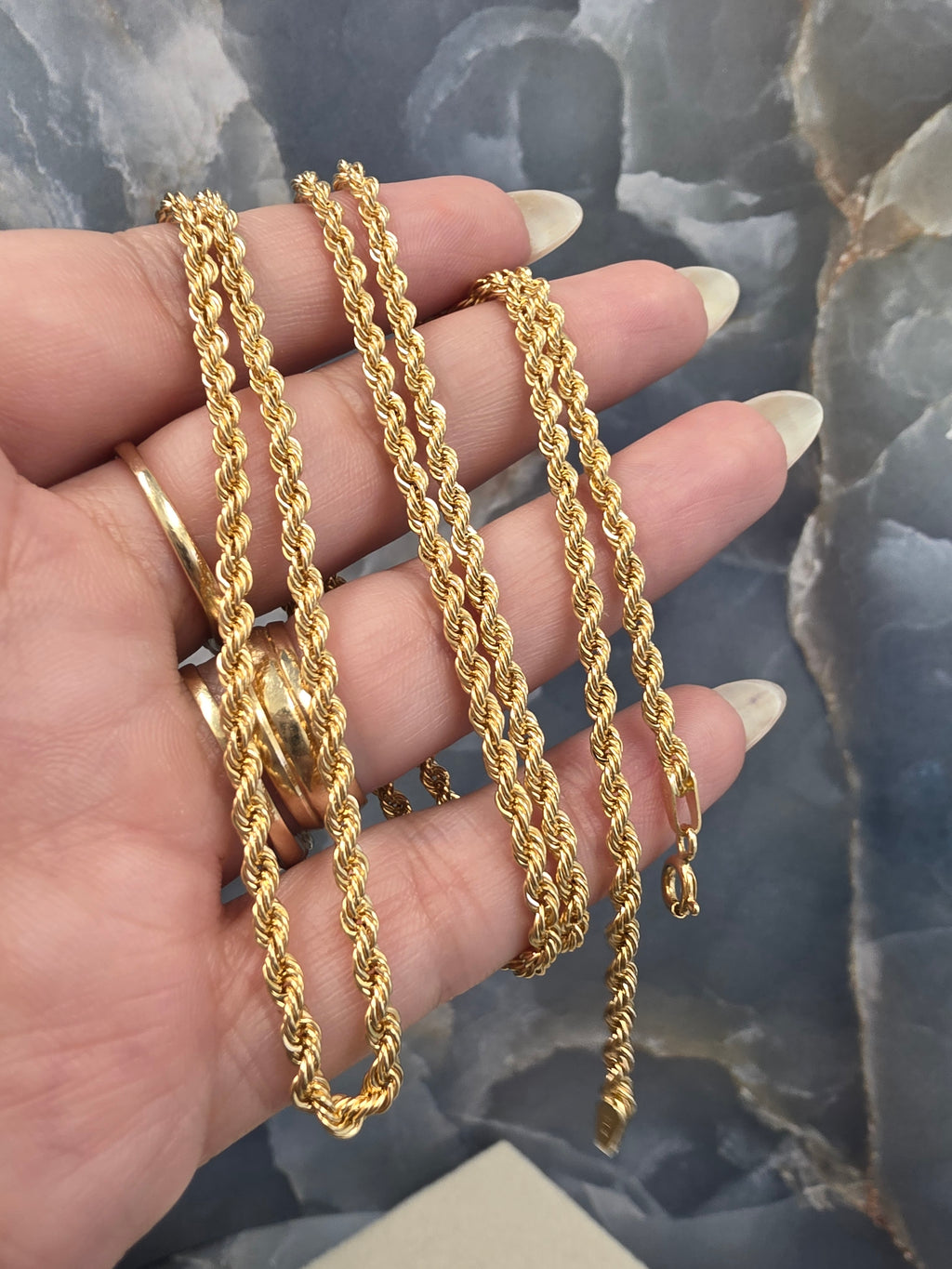Gold Rope Chain 645