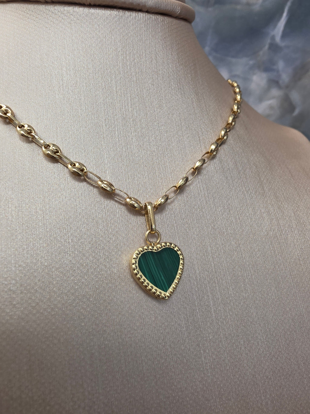 Green Heart Pendant