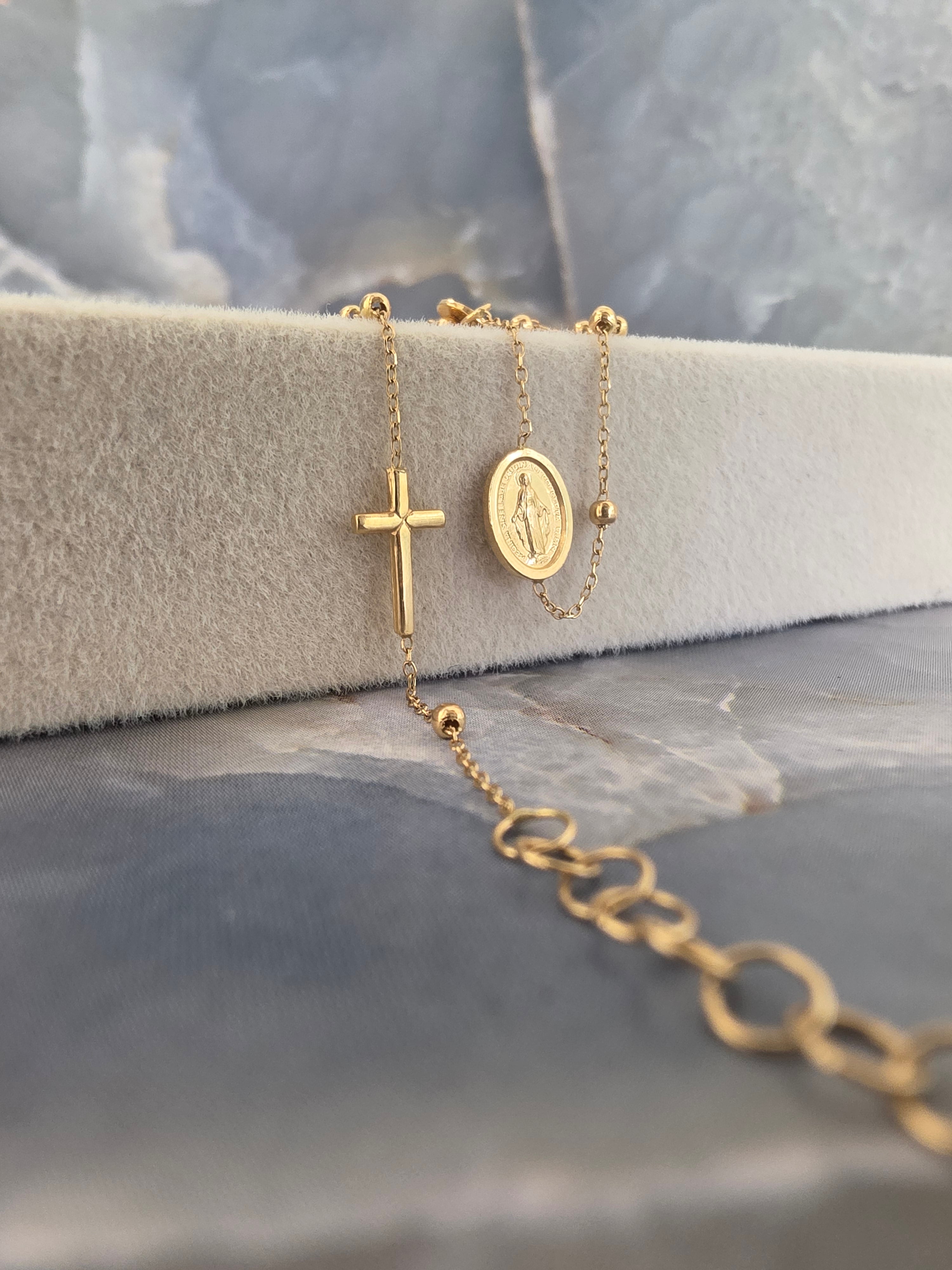 Miraculous Medal Denario Bracelet 224