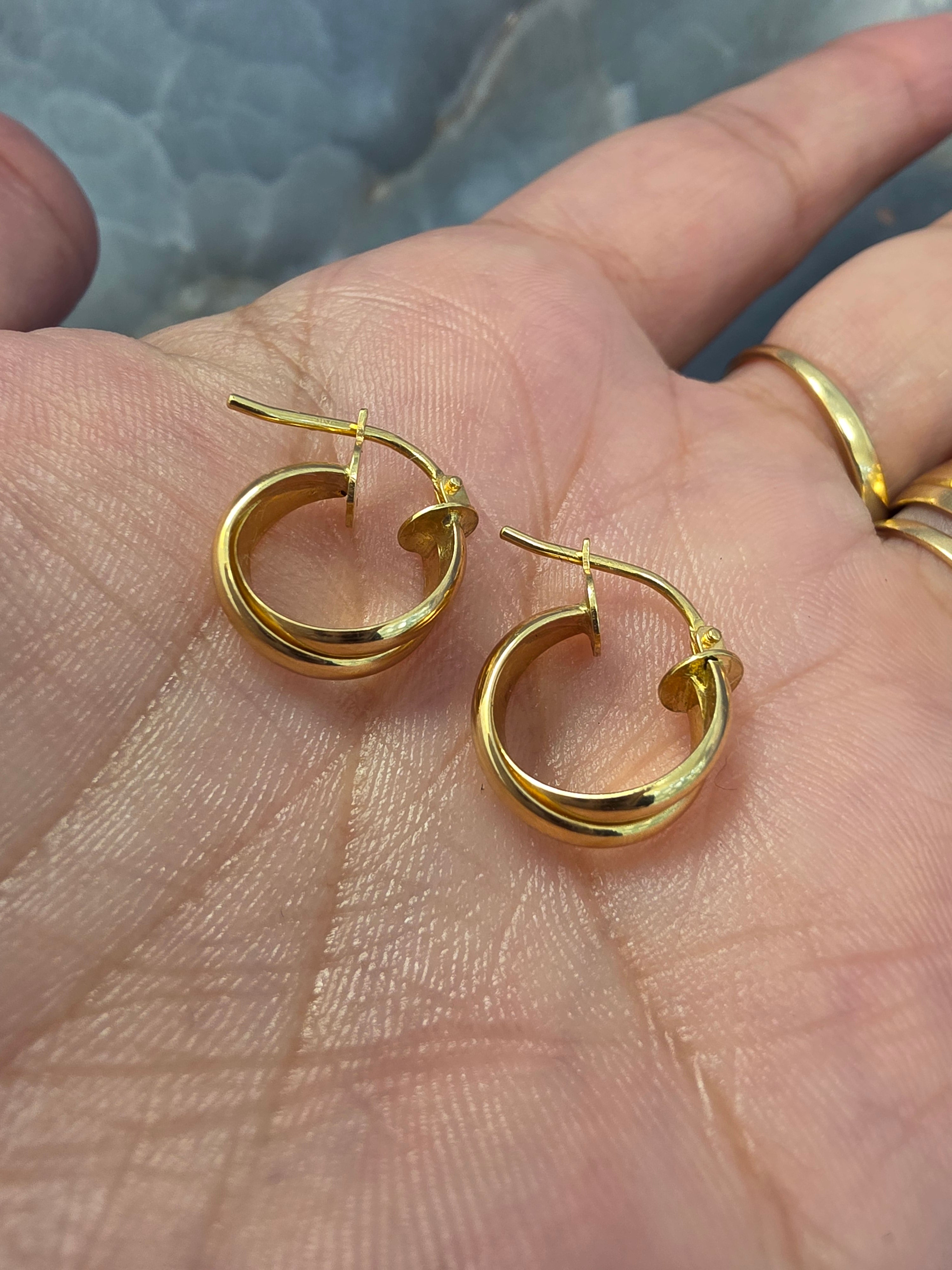 Chunky Hoop Earrings 143