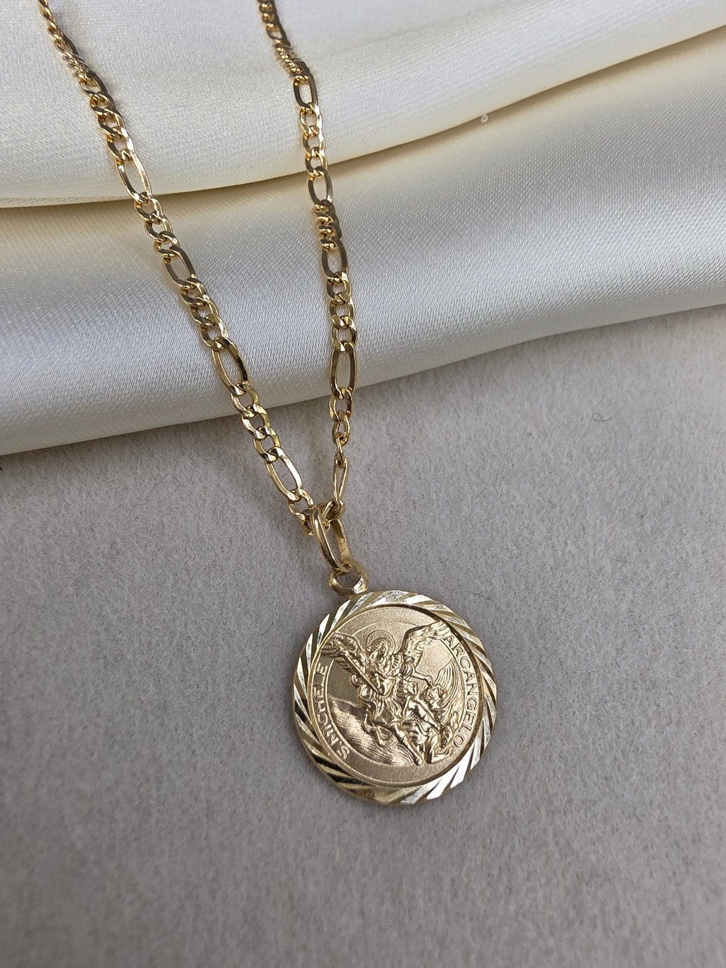 Saint Michael Archangel Medal Pendant 092