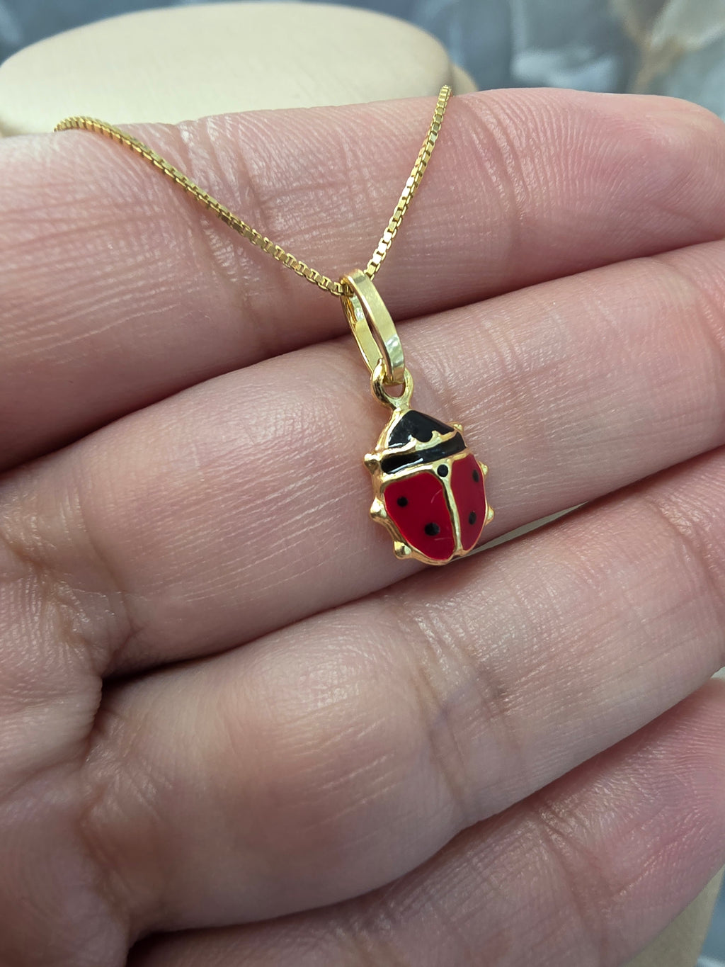 Ladybug Pendant 063
