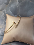 Nail Style Bangle Bracelet 560