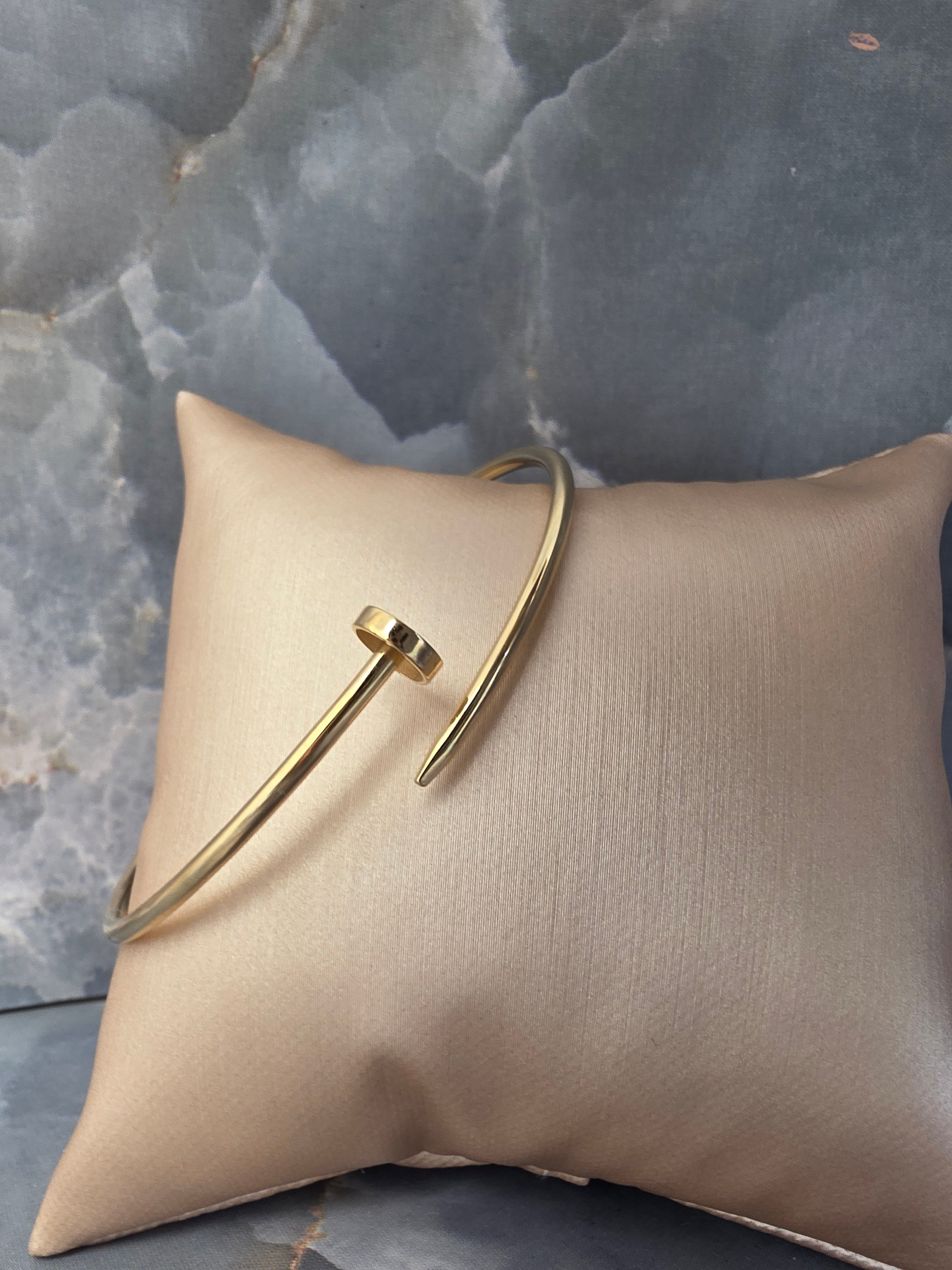 Nail Style Bangle Bracelet 560