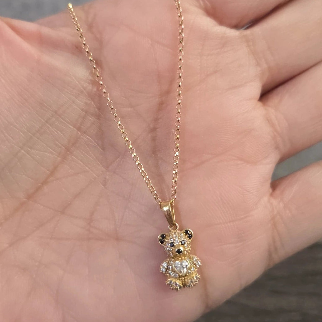 Cadena Rolo con Dije Osito