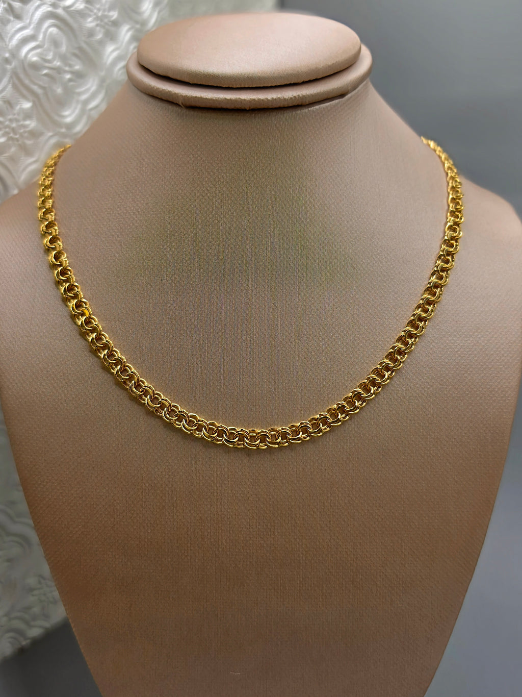 Chinese Link Chain Necklace 872