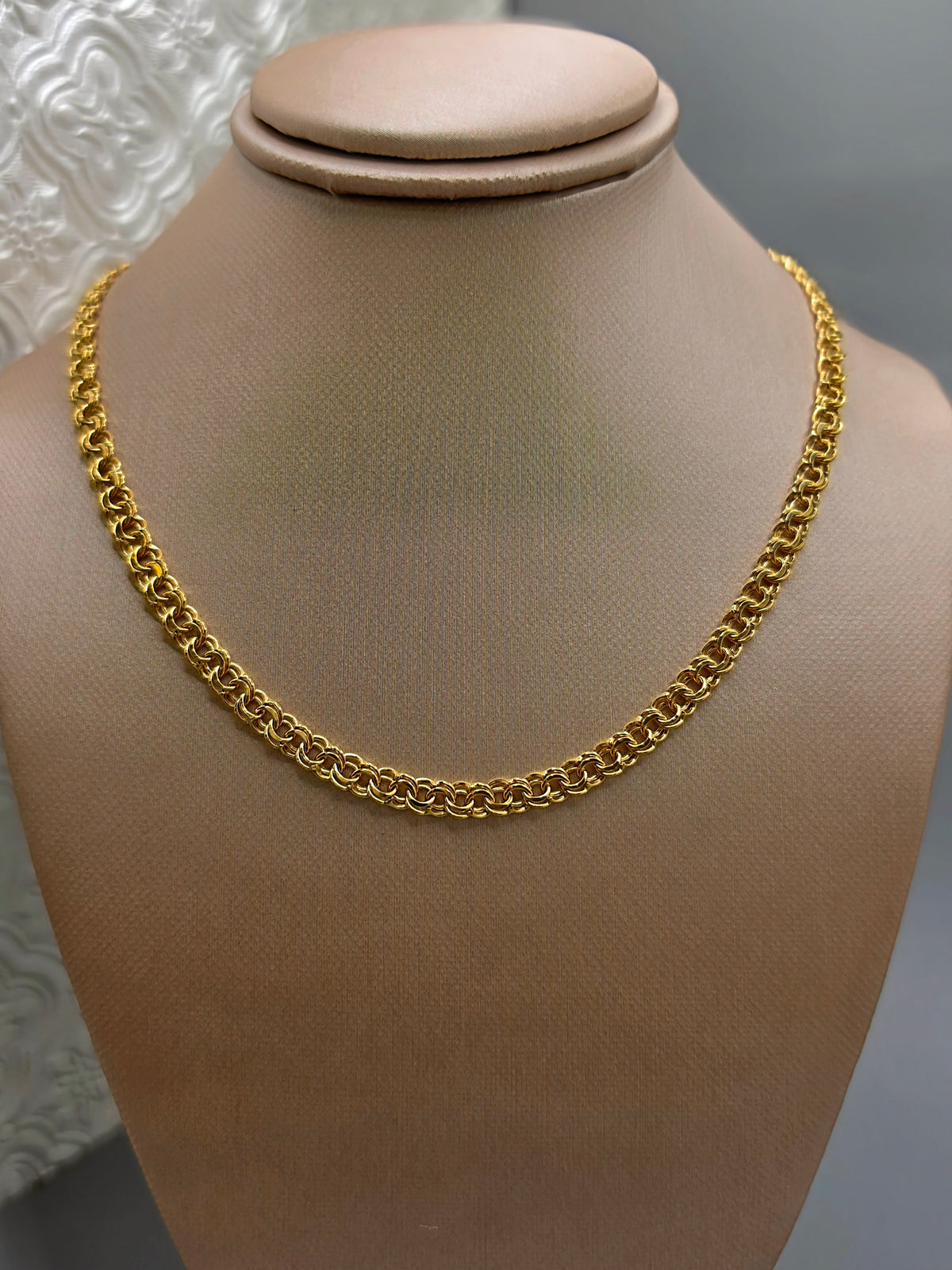 Chinese Link Chain Necklace 872